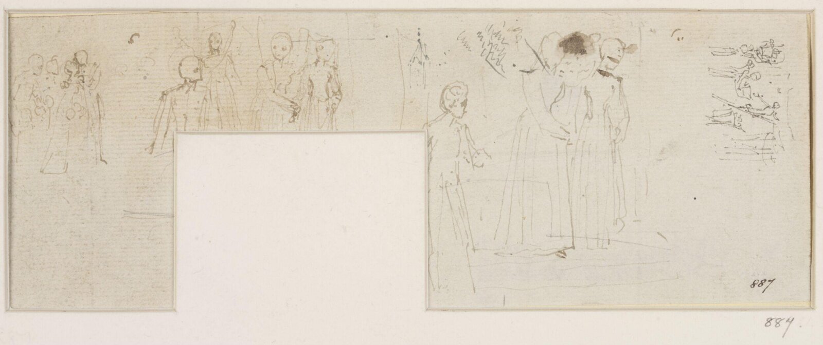 Drawing, Thomas Stothard, mid 18th - early 19th century