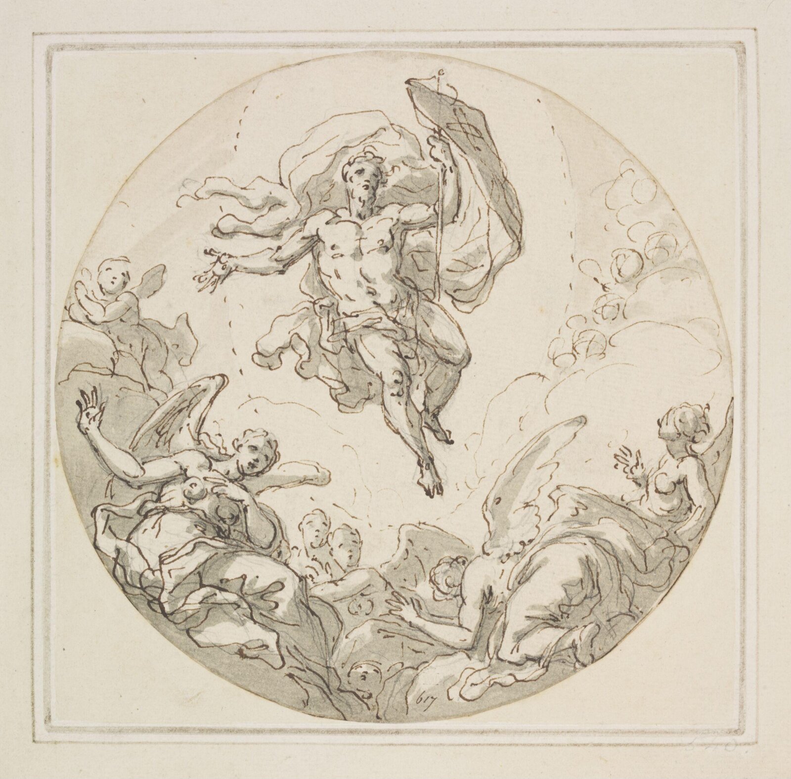 The Ascension, James Thornhill, c.1716