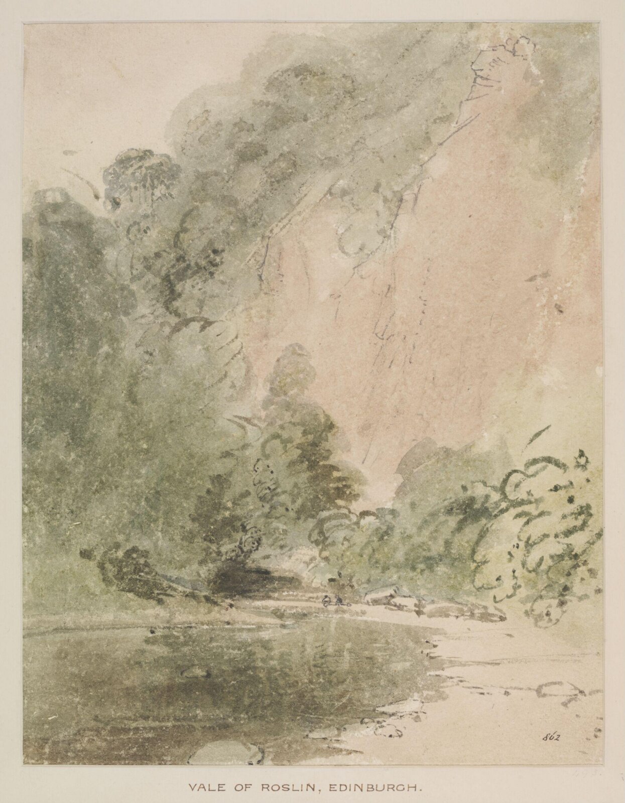 Vale of Roslin, Thomas Stothard, mid 18th - early 19th century