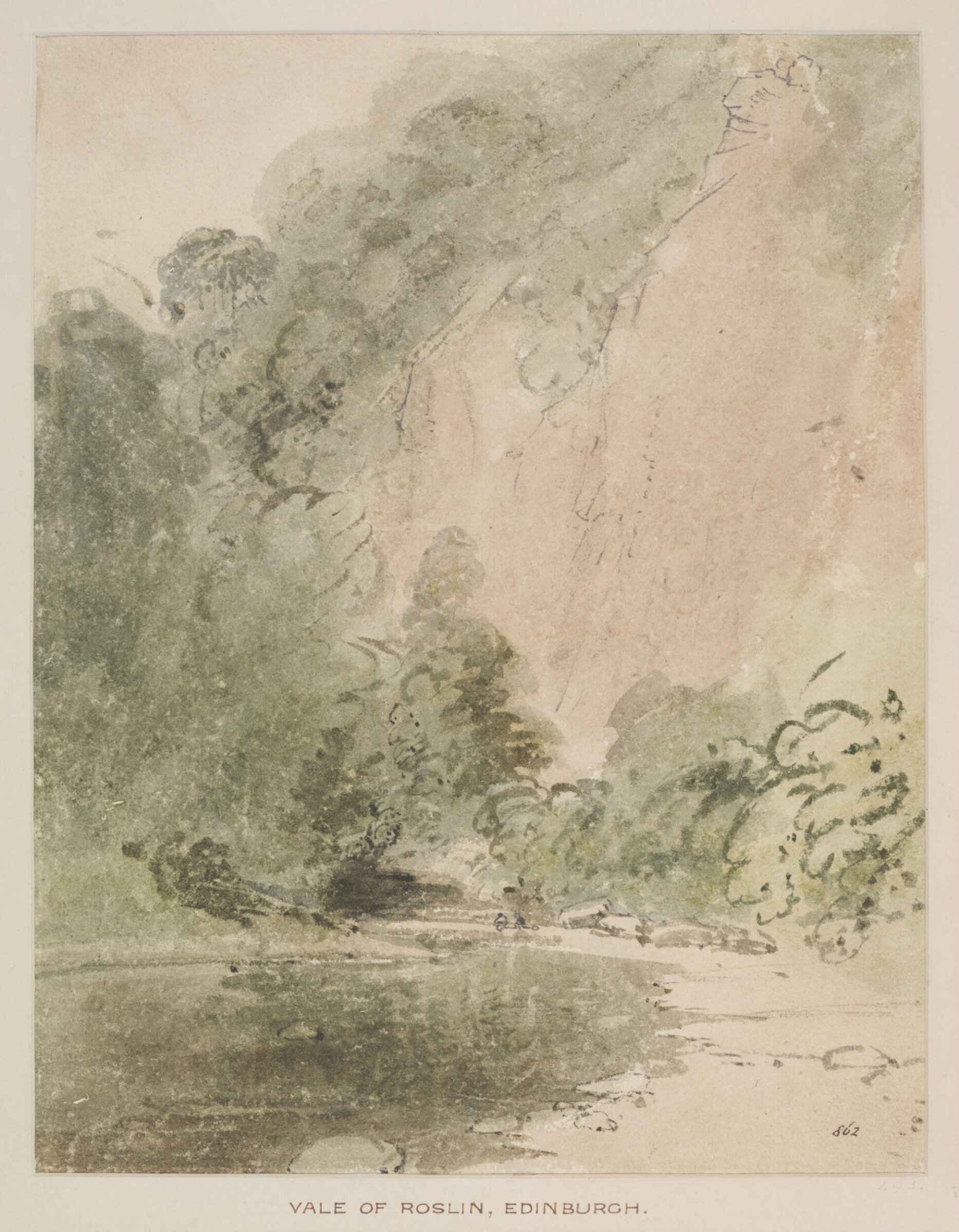 Vale of Roslin, Thomas Stothard, mid 18th - early 19th century