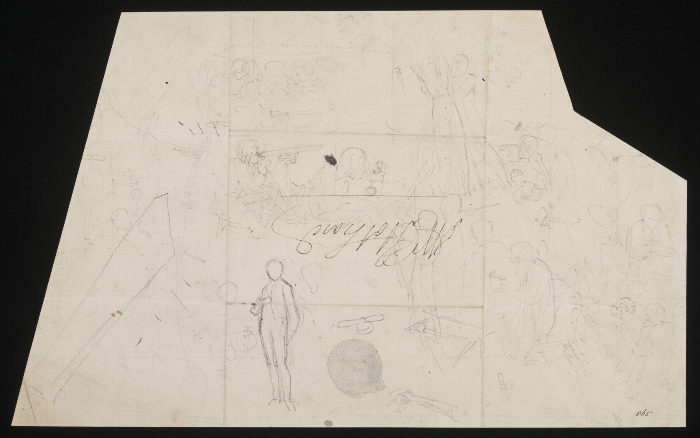 Drawing, Thomas Stothard, mid 18th - early 19th century