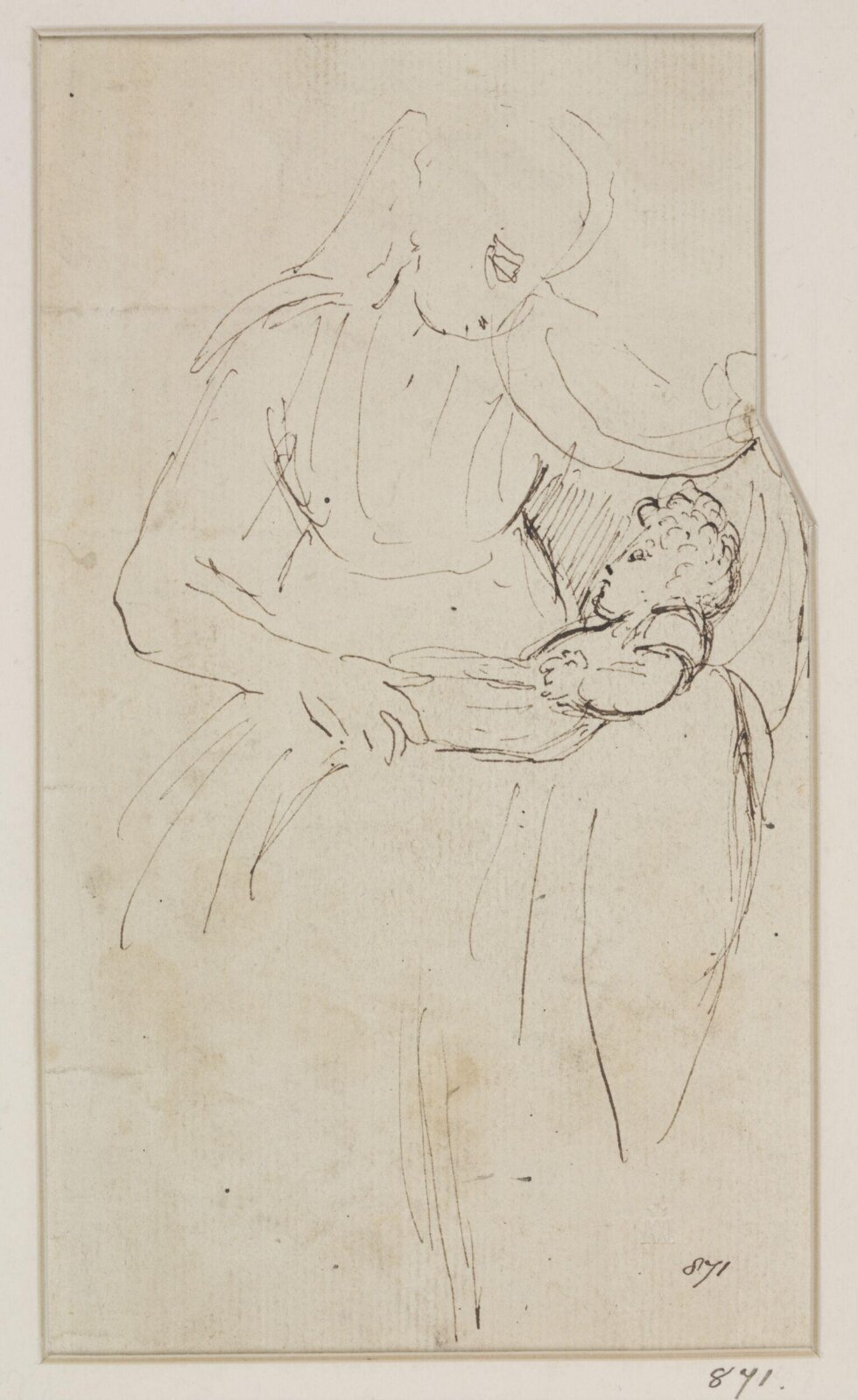 Drawing, Thomas Stothard, mid 18th - early 19th century