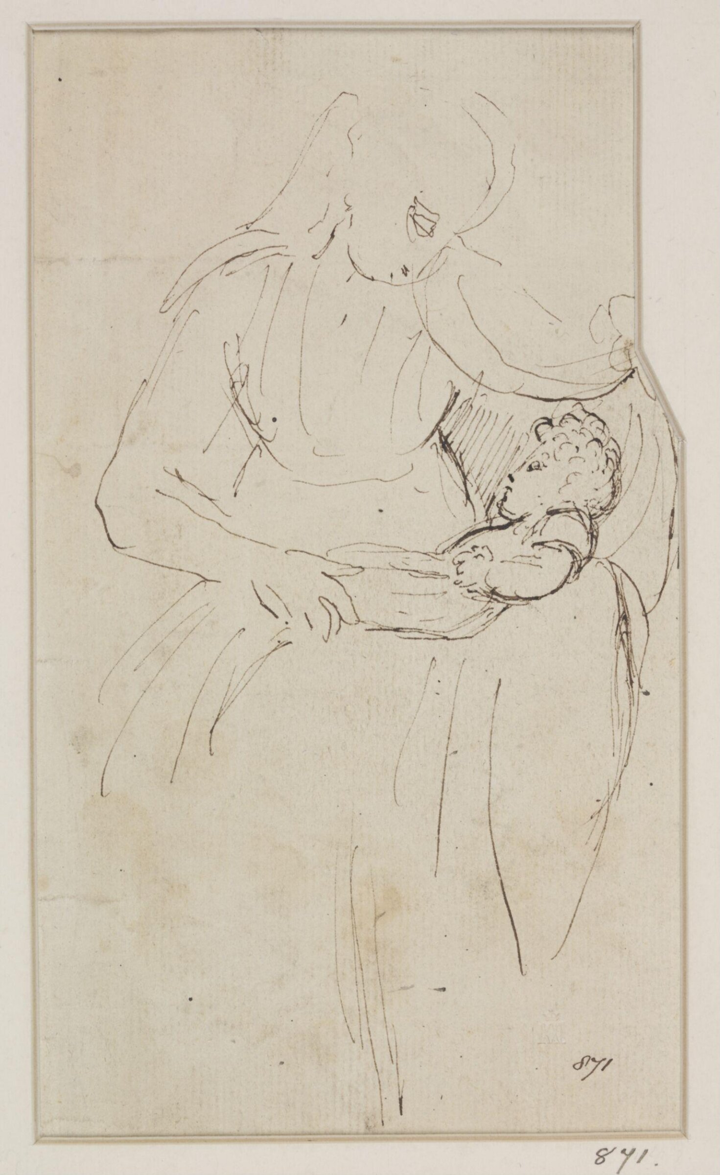 Drawing, Thomas Stothard, mid 18th - early 19th century