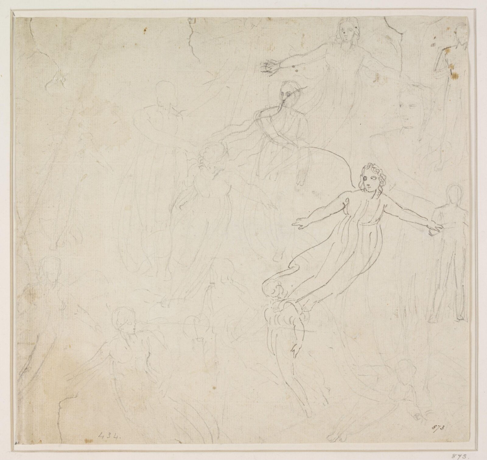 Drawing, Thomas Stothard, mid 18th - early 19th century
