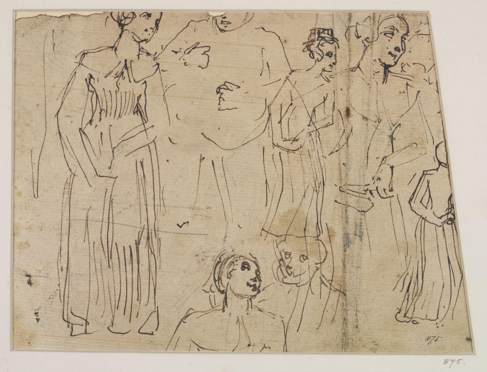 Drawing, Thomas Stothard, mid 18th - early 19th century