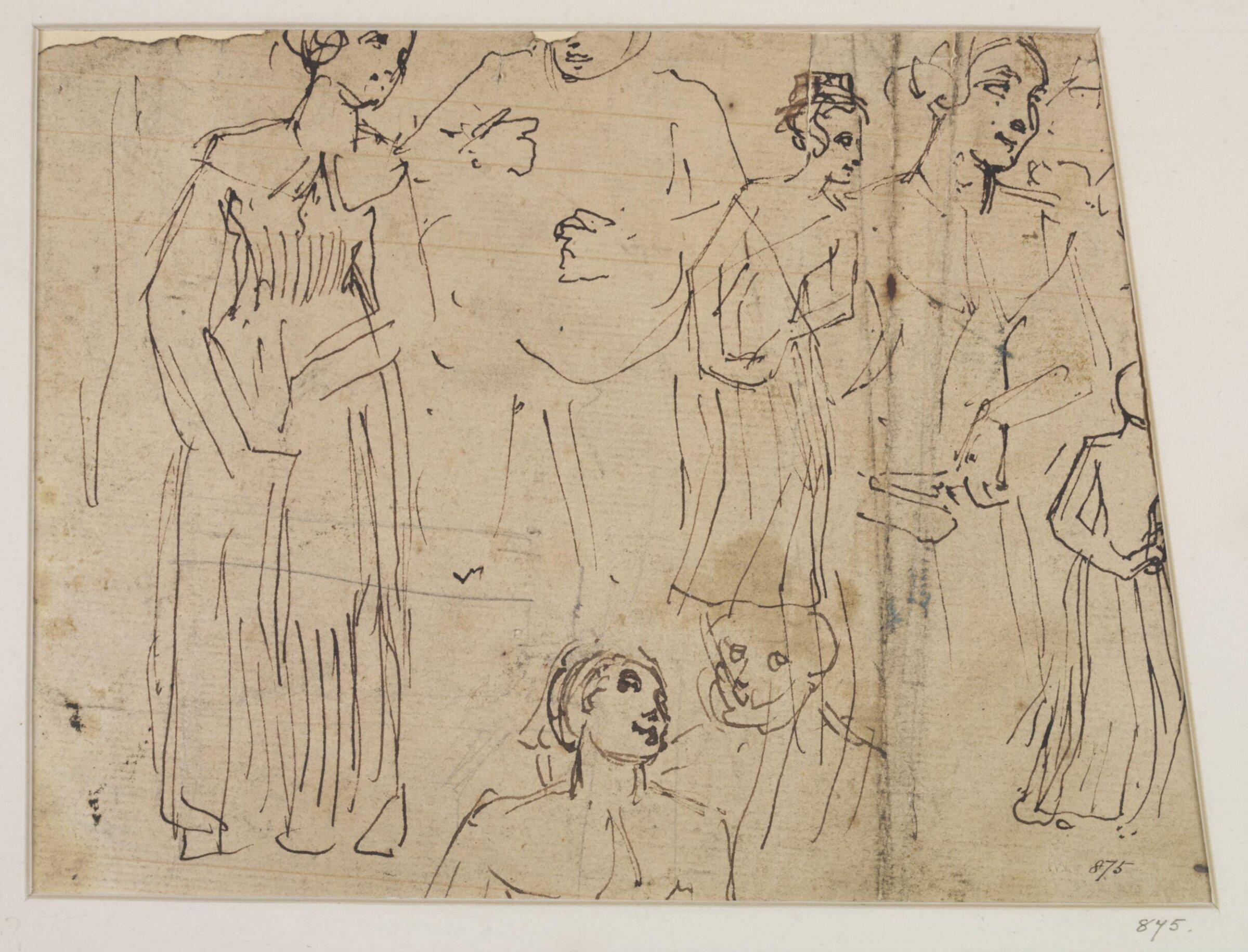 Drawing, Thomas Stothard, mid 18th - early 19th century