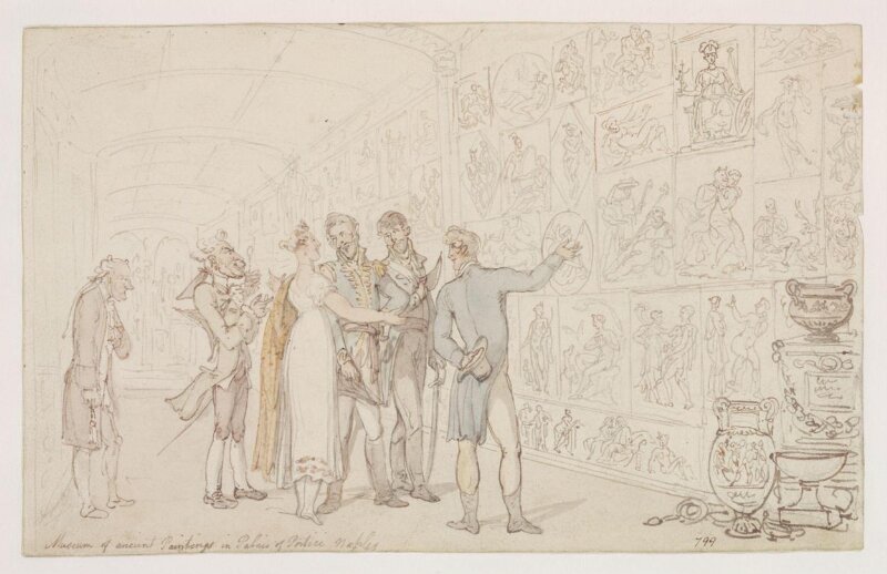 Museum of Ancient Paintings, Palais of Portici Naples