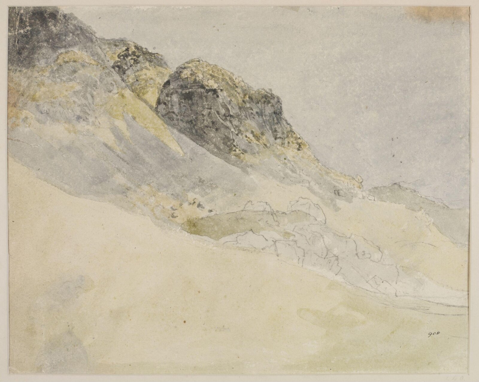 Watercolour, Thomas Stothard, mid 18th - early 19th century