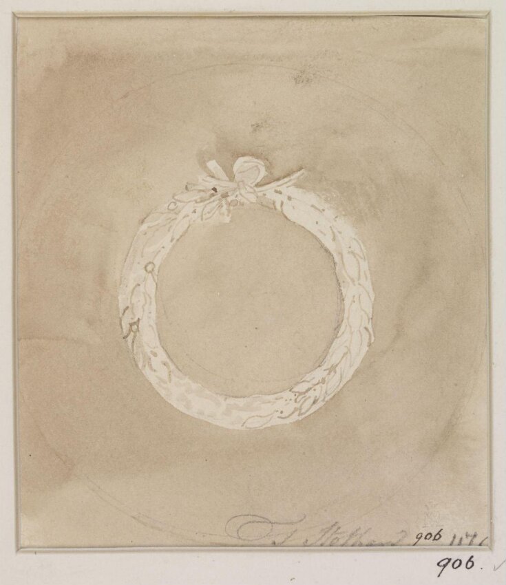 Design for a Small Wreath of Laurel top image