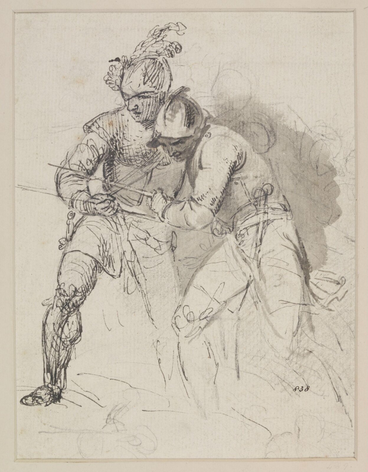 Drawing, Thomas Stothard, mid 18th - early 19th century