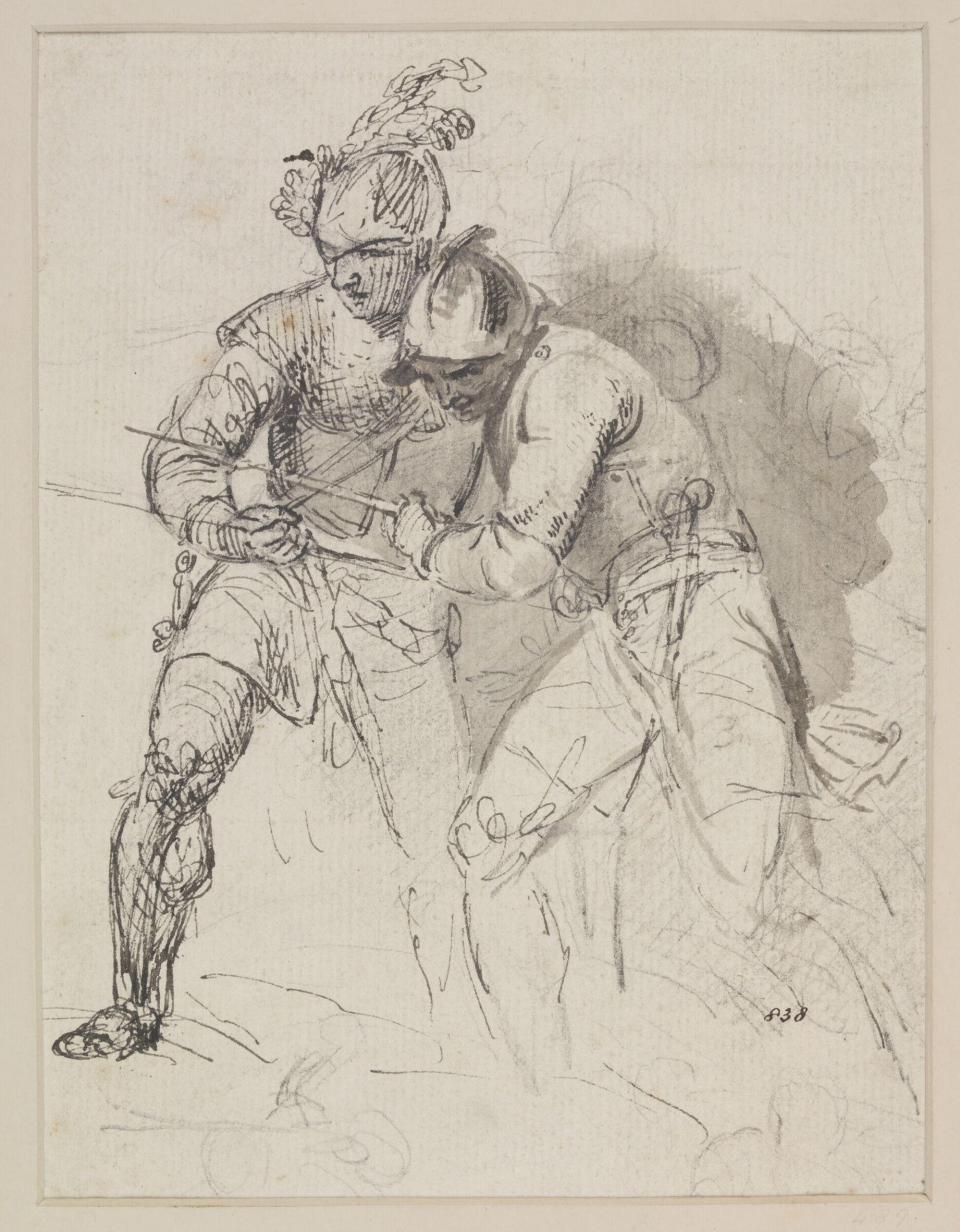 Drawing, Thomas Stothard, mid 18th - early 19th century