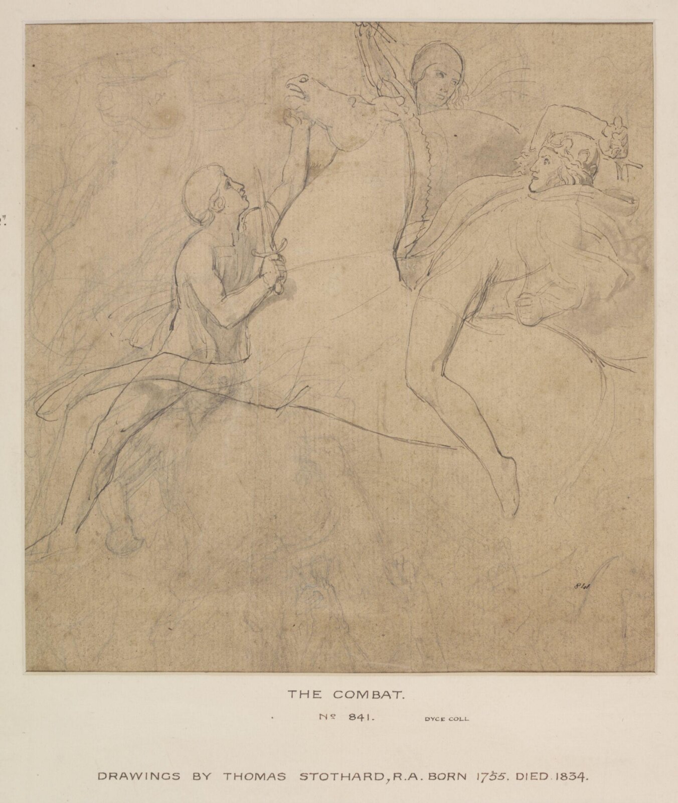 Drawing, Thomas Stothard, mid 18th - early 19th century