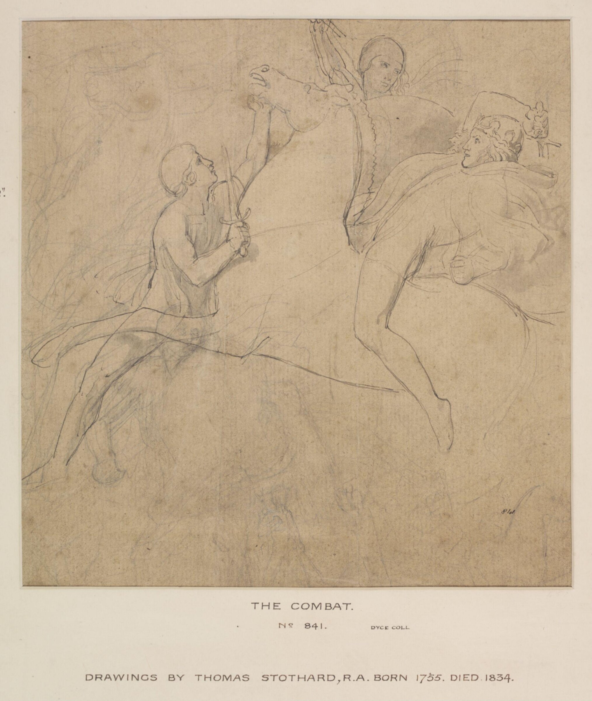 Drawing, Thomas Stothard, mid 18th - early 19th century