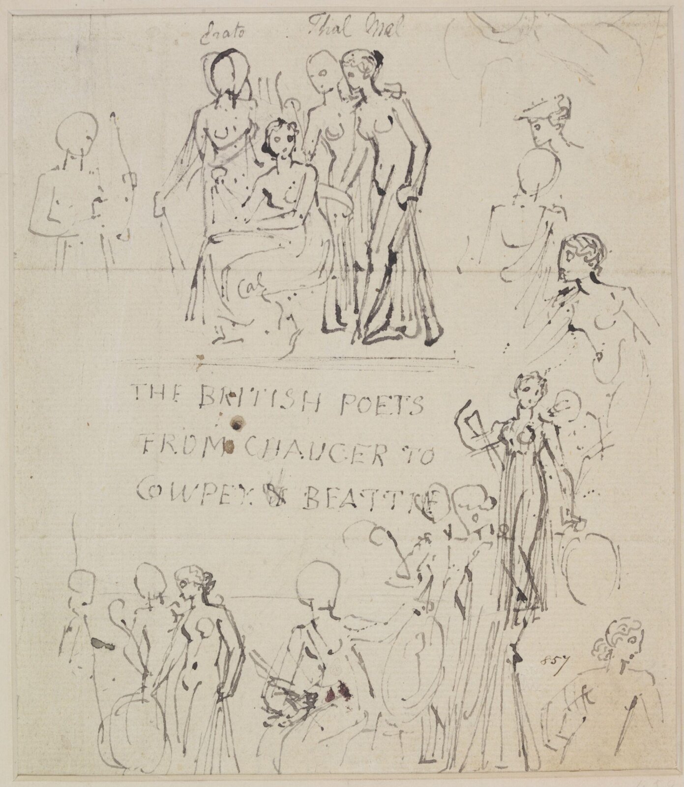 The British Poets, Thomas Stothard, mid 18th - early 19th century