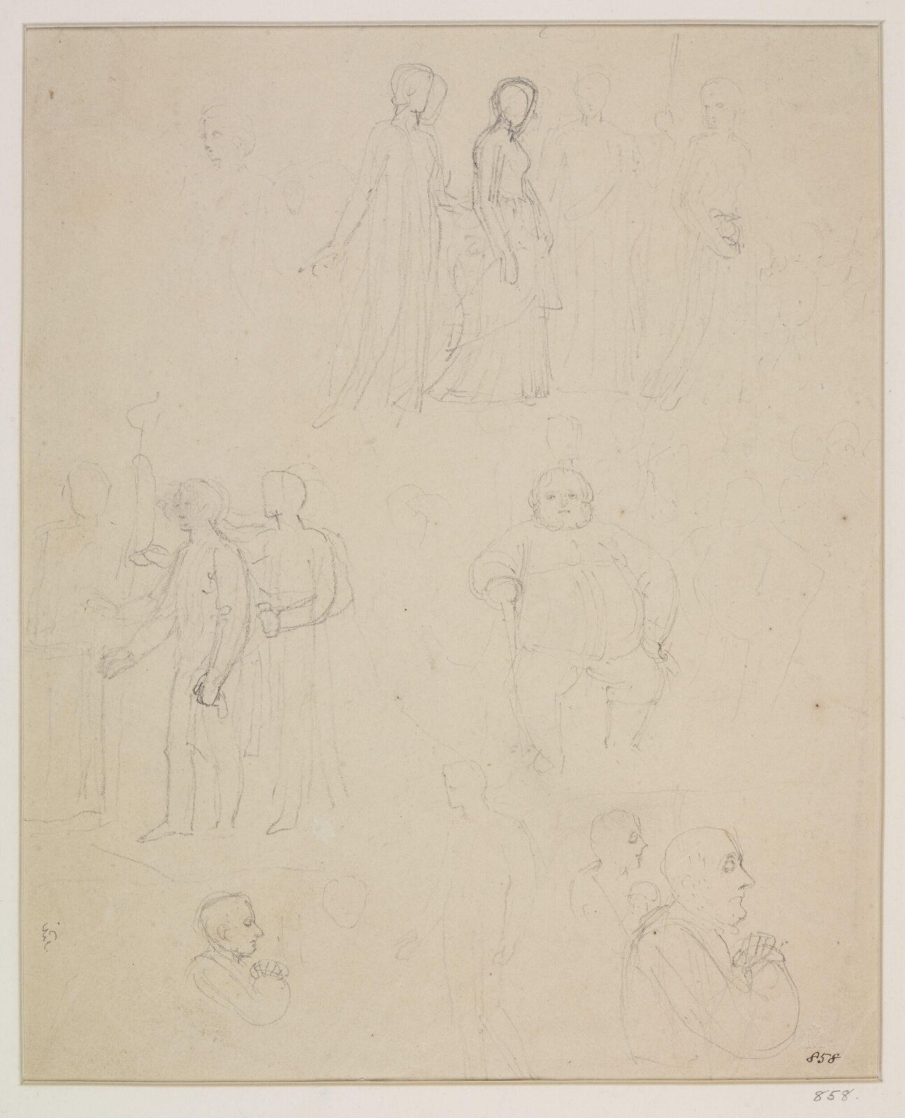 Drawing, Thomas Stothard, mid 18th - early 19th century