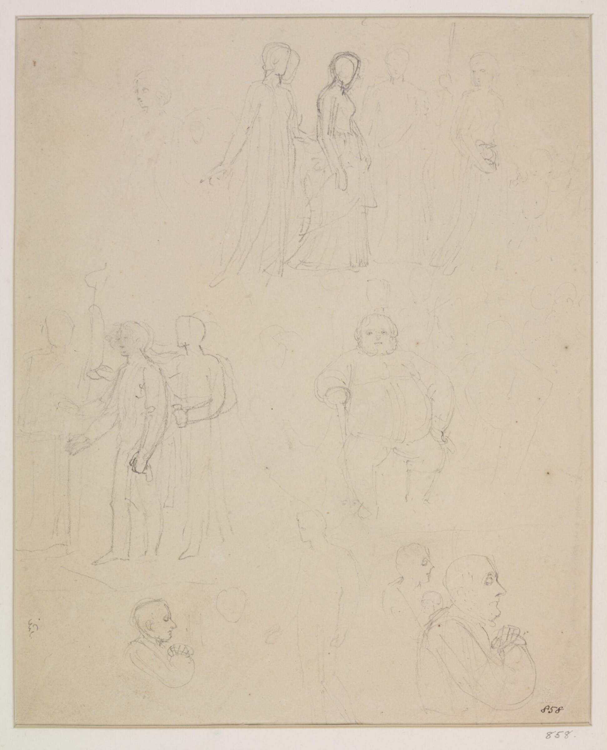 Drawing, Thomas Stothard, mid 18th - early 19th century