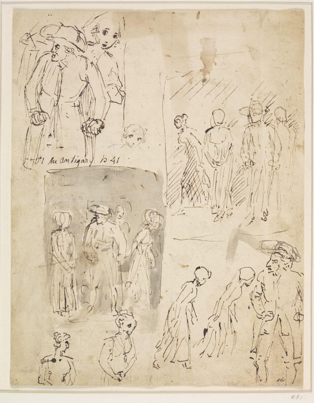 Drawing, Thomas Stothard, ca.1816
