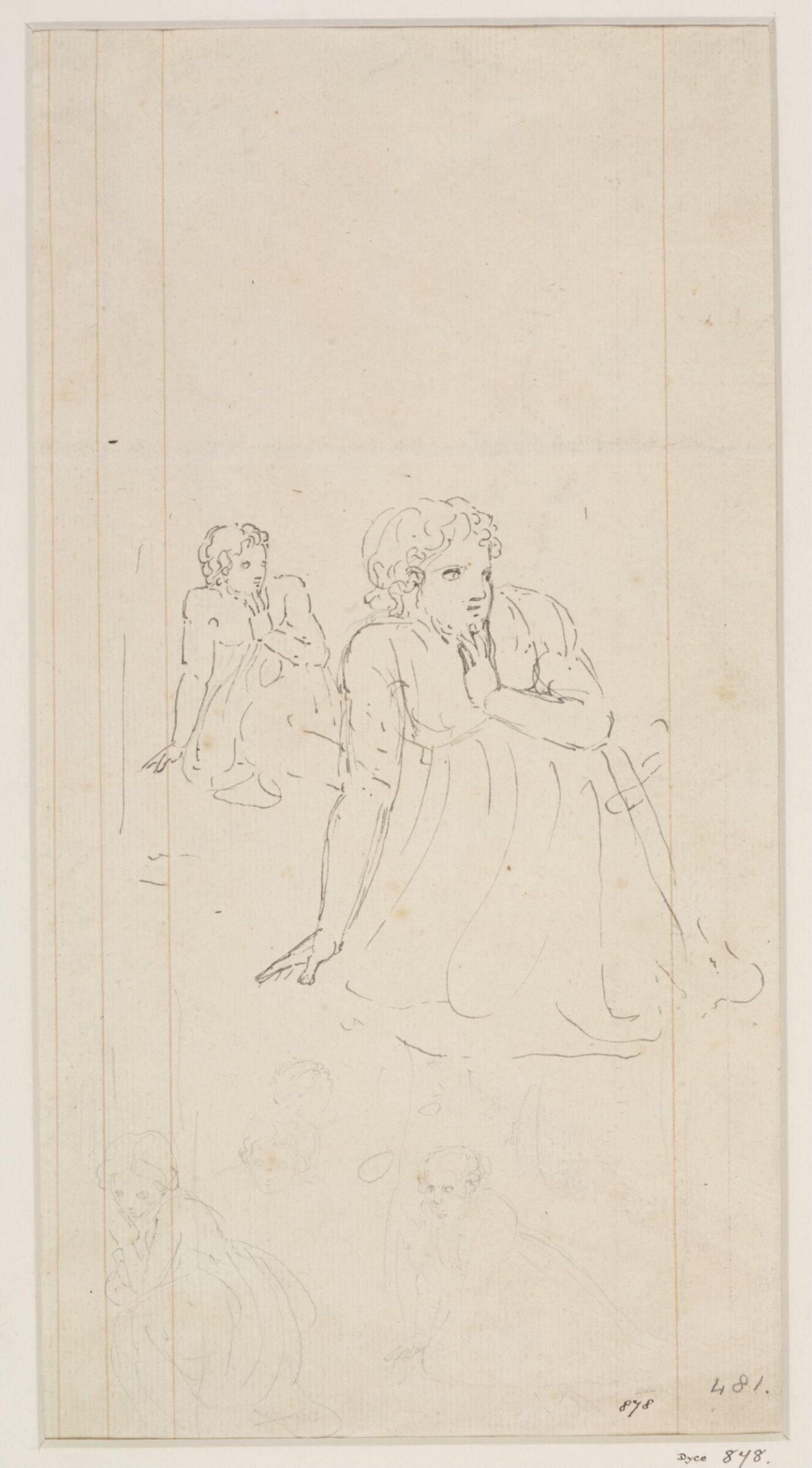 Drawing, Thomas Stothard, mid 18th - early 19th century