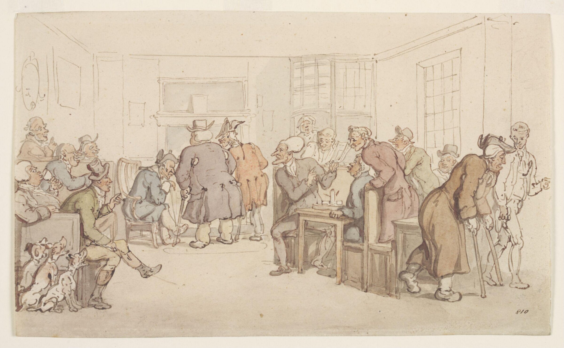 The Tour of Dr. Syntax in Search of the Picturesque, Thomas Rowlandson, early 19th century