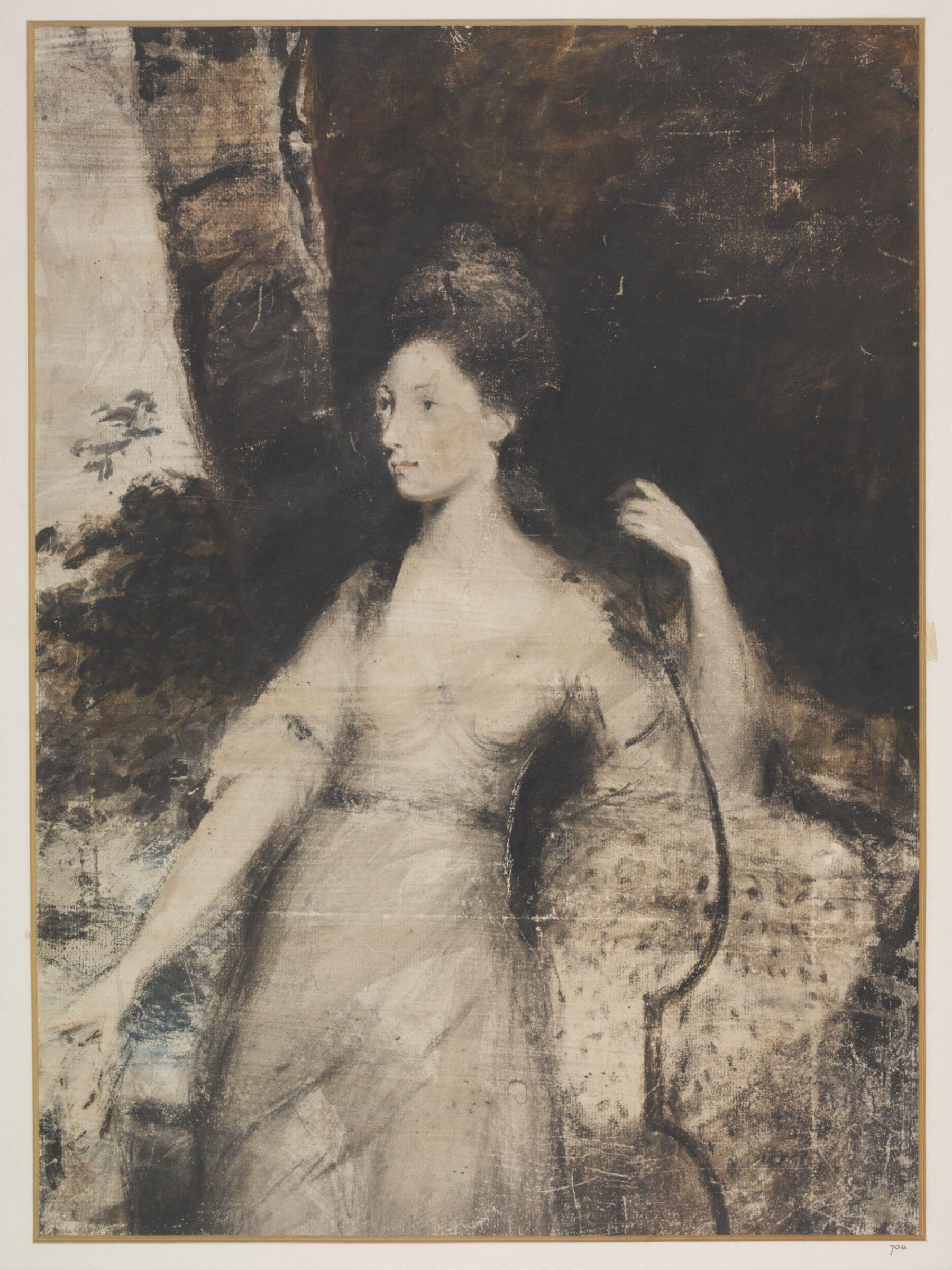 Drawing, Joshua Reynolds, 18th century