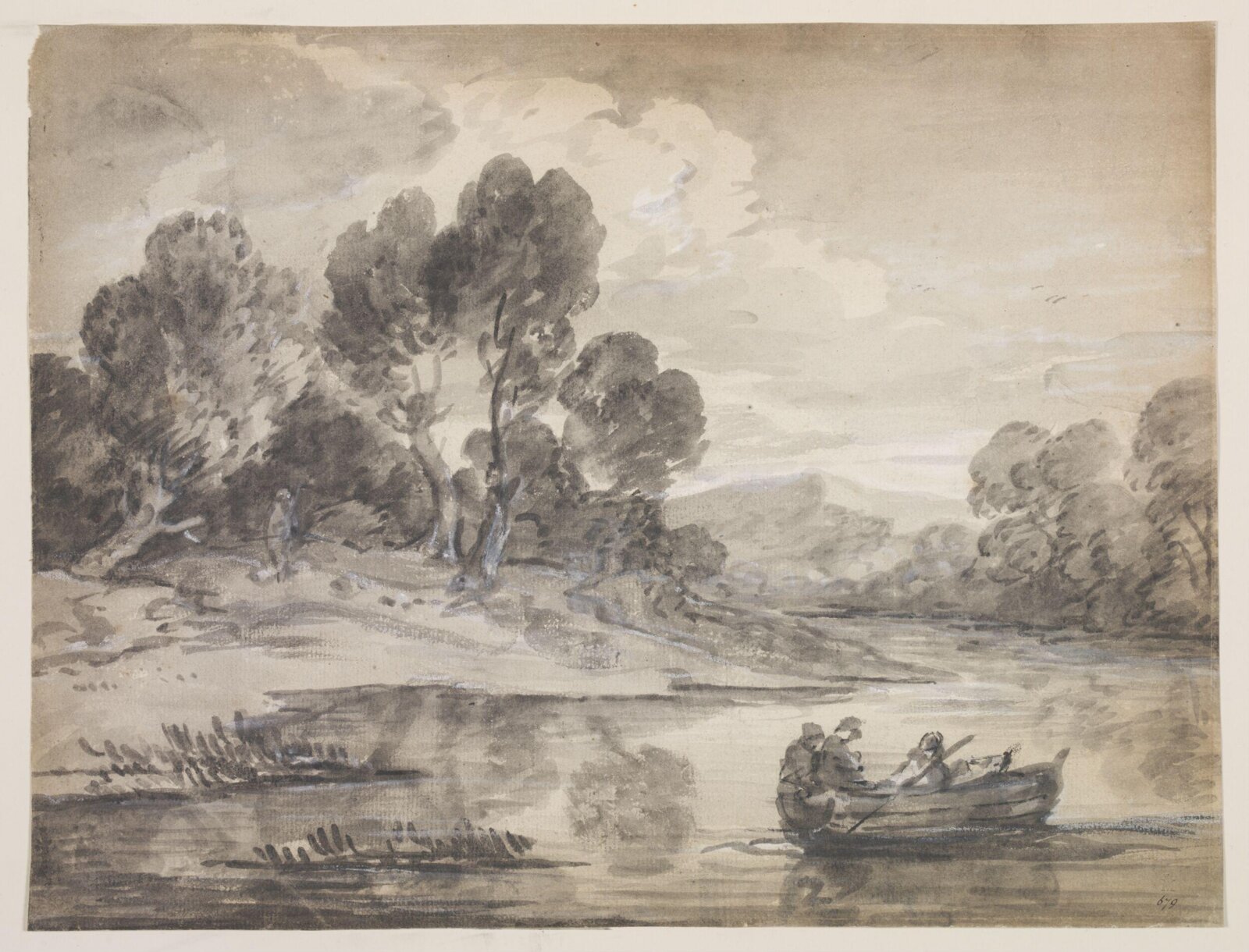 Drawing, Thomas Gainsborough, 18th century