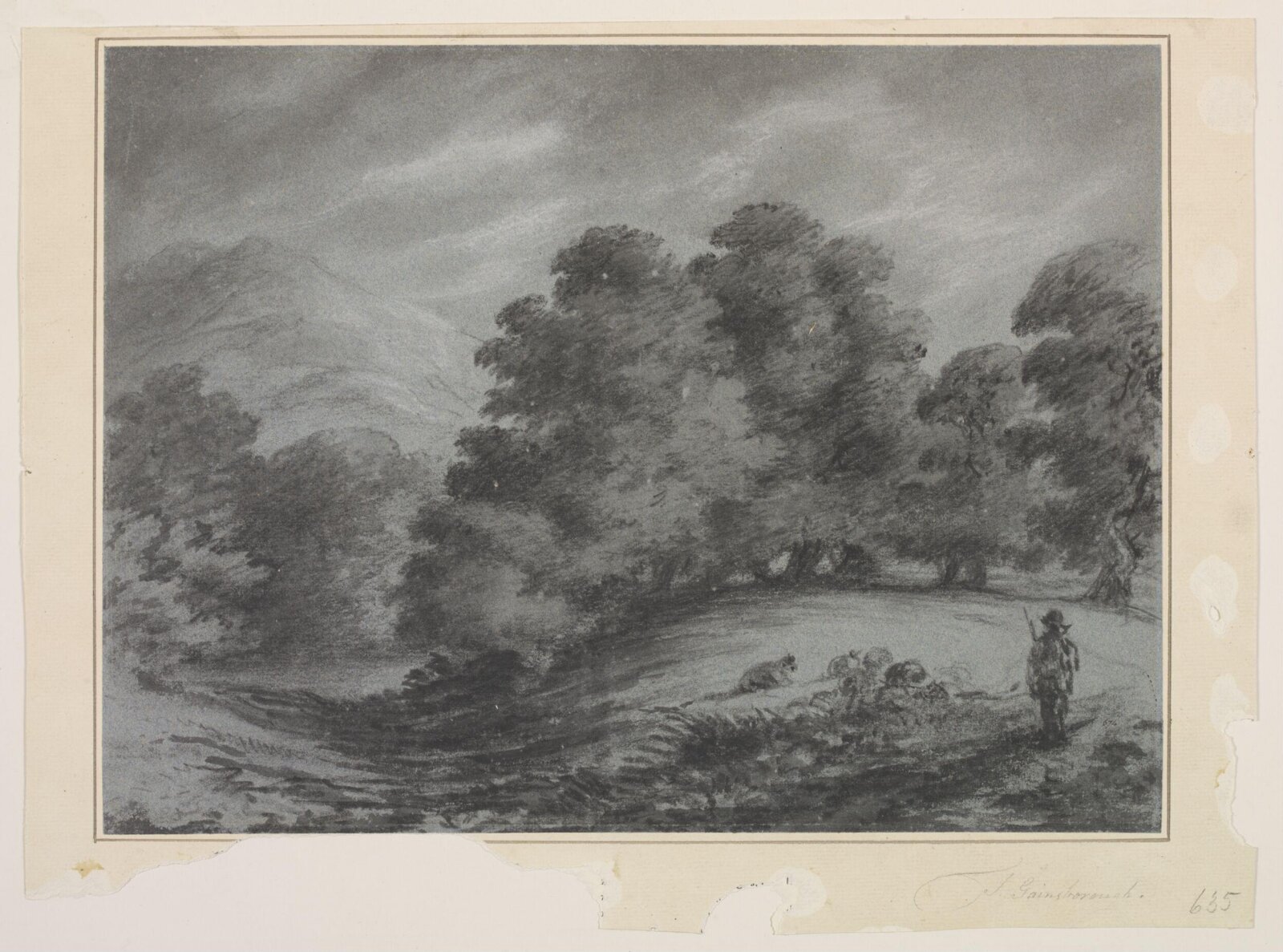 Drawing, Thomas Gainsborough, 18th century