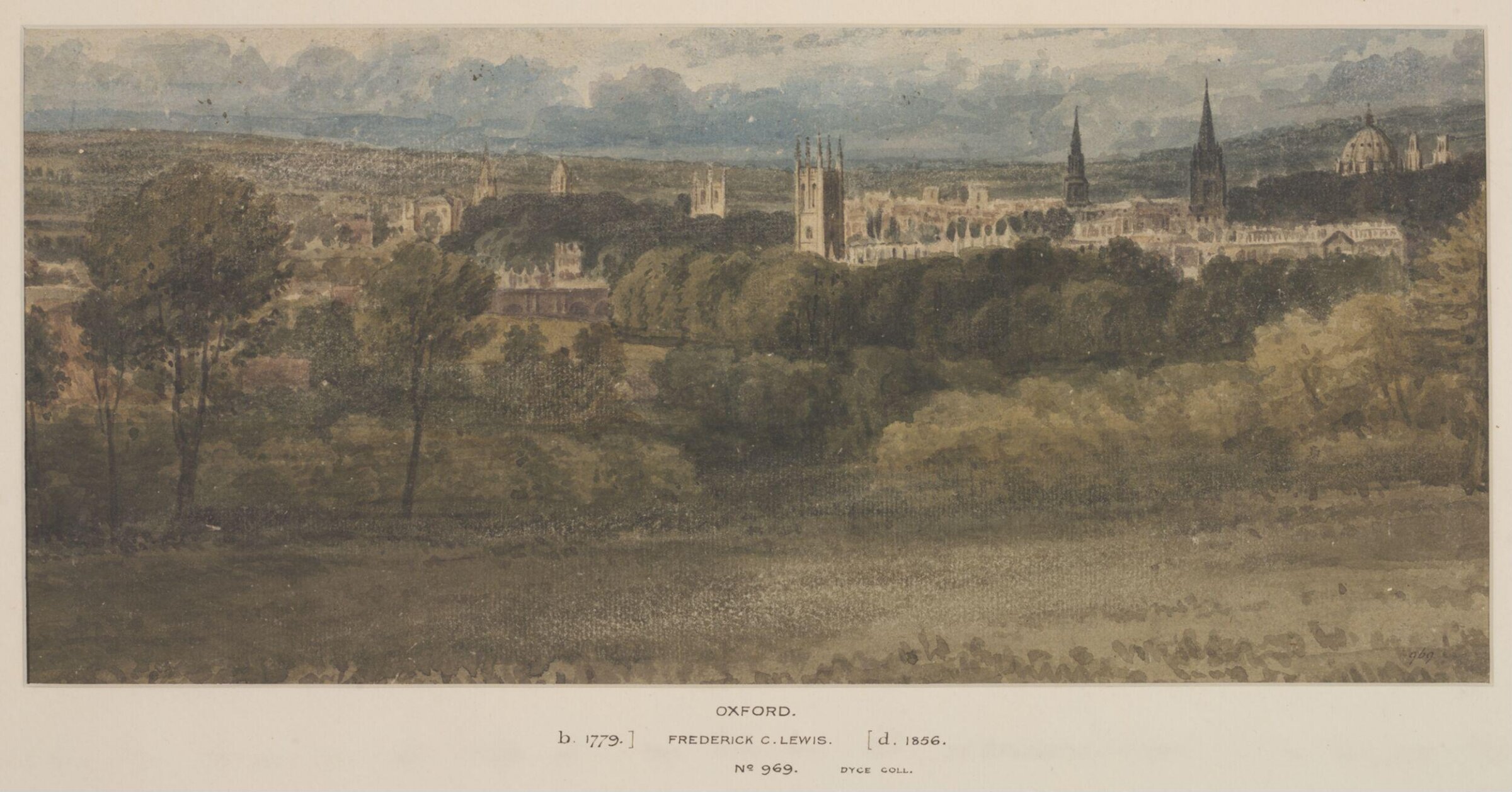 Oxford, Frederick Christian Lewis the elder, late 18th - mid 19th century