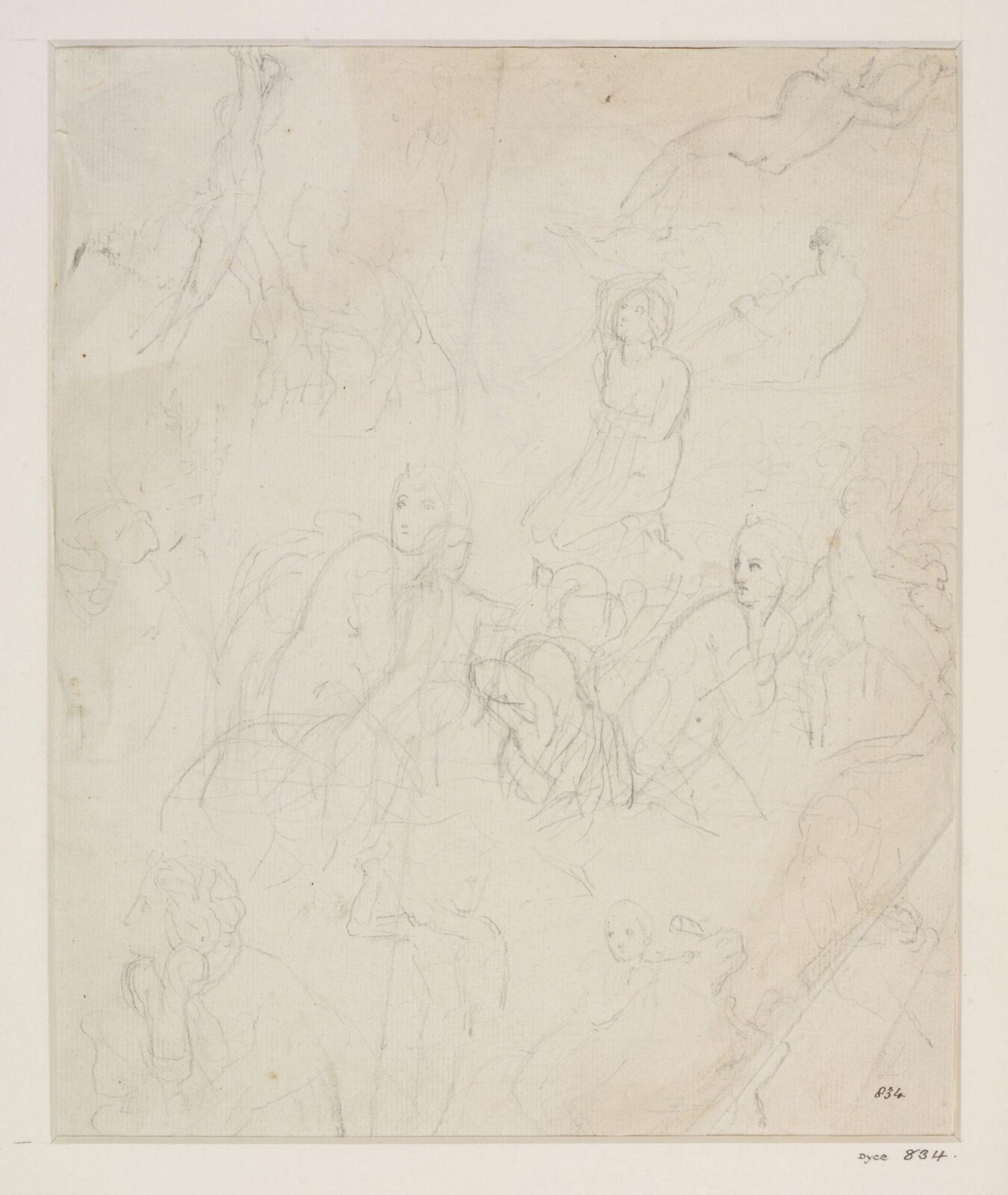 Study for 'The Enchanted Stream', Thomas Stothard, mid 18th - early 19th century