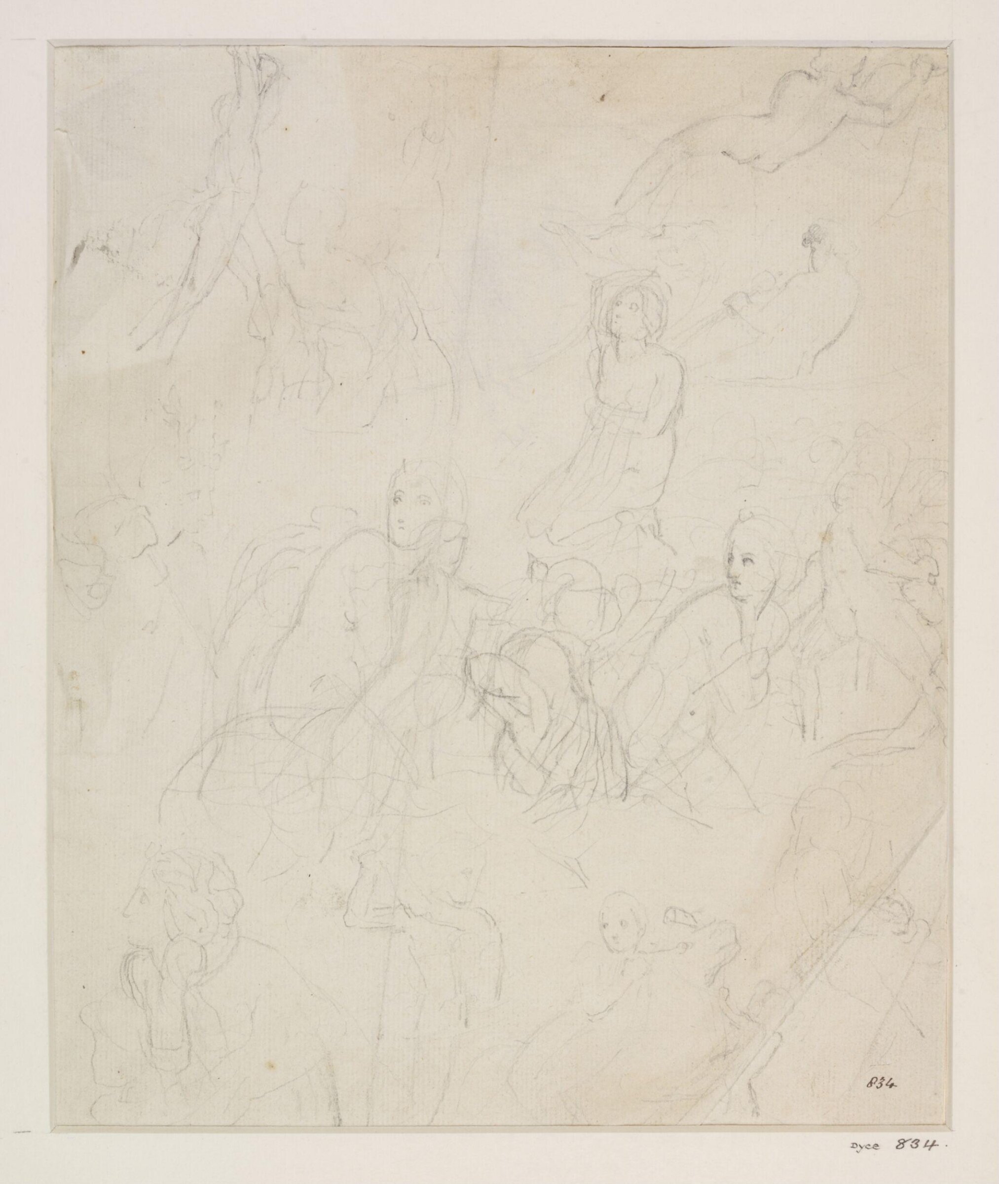 Study for 'The Enchanted Stream', Thomas Stothard, mid 18th - early 19th century