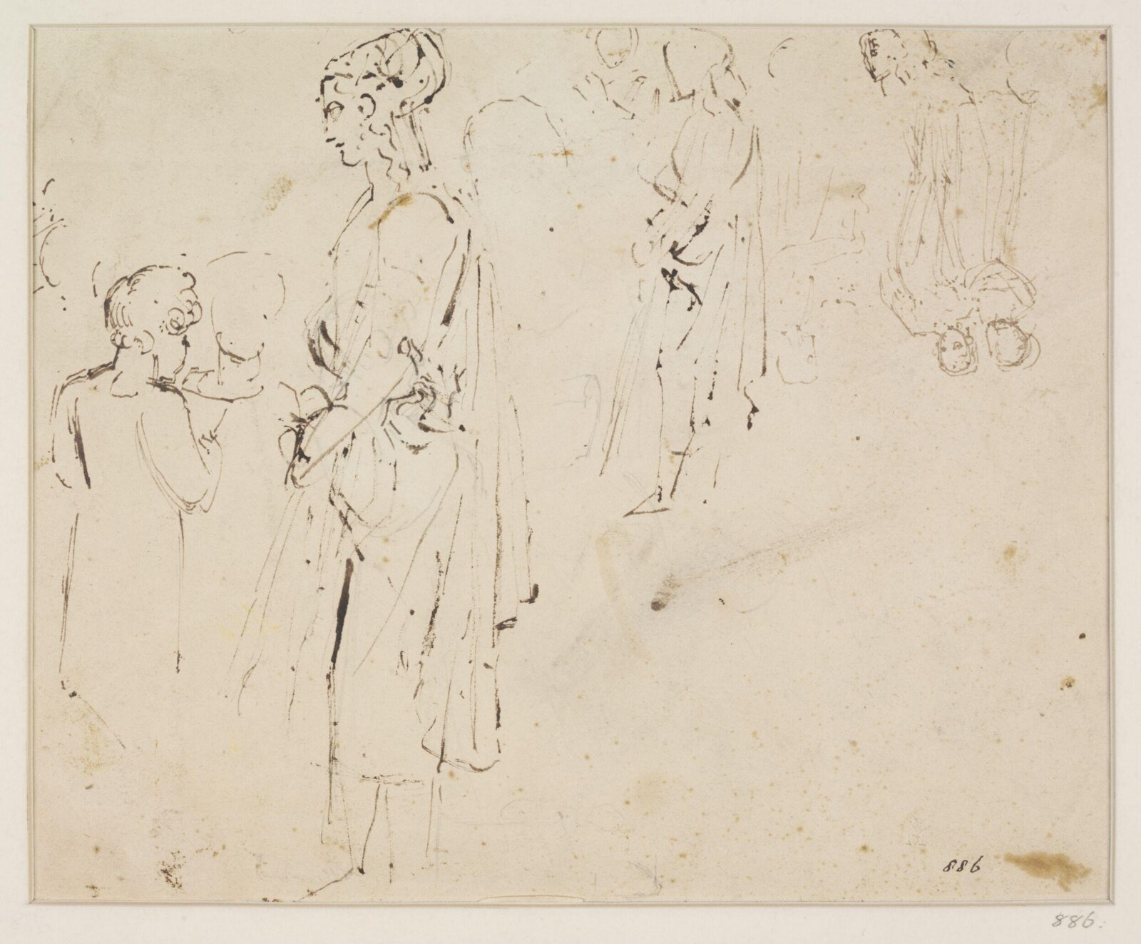 Drawing, Thomas Stothard, mid 18th - early 19th century