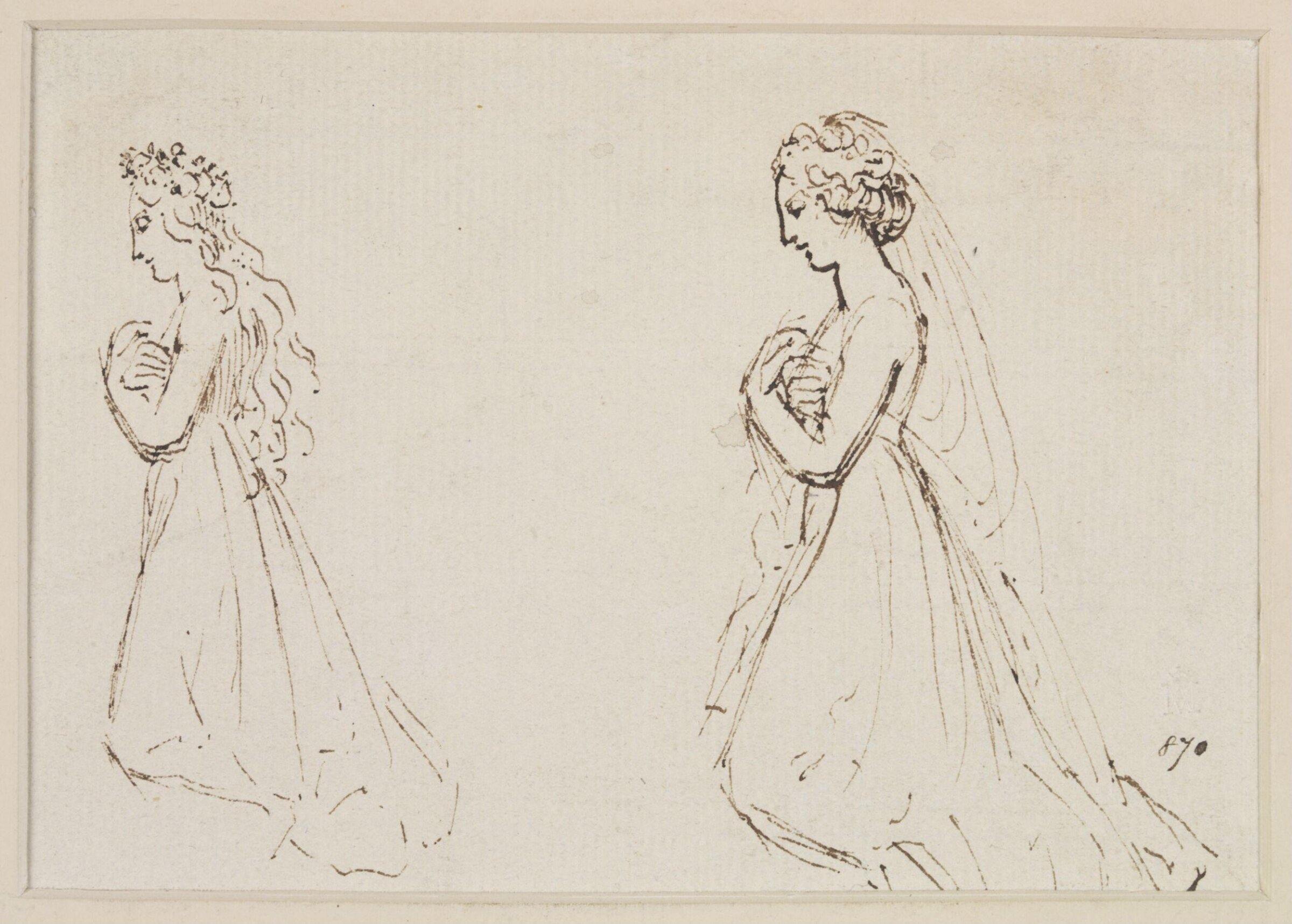Drawing, Thomas Stothard, mid 18th - early 19th century