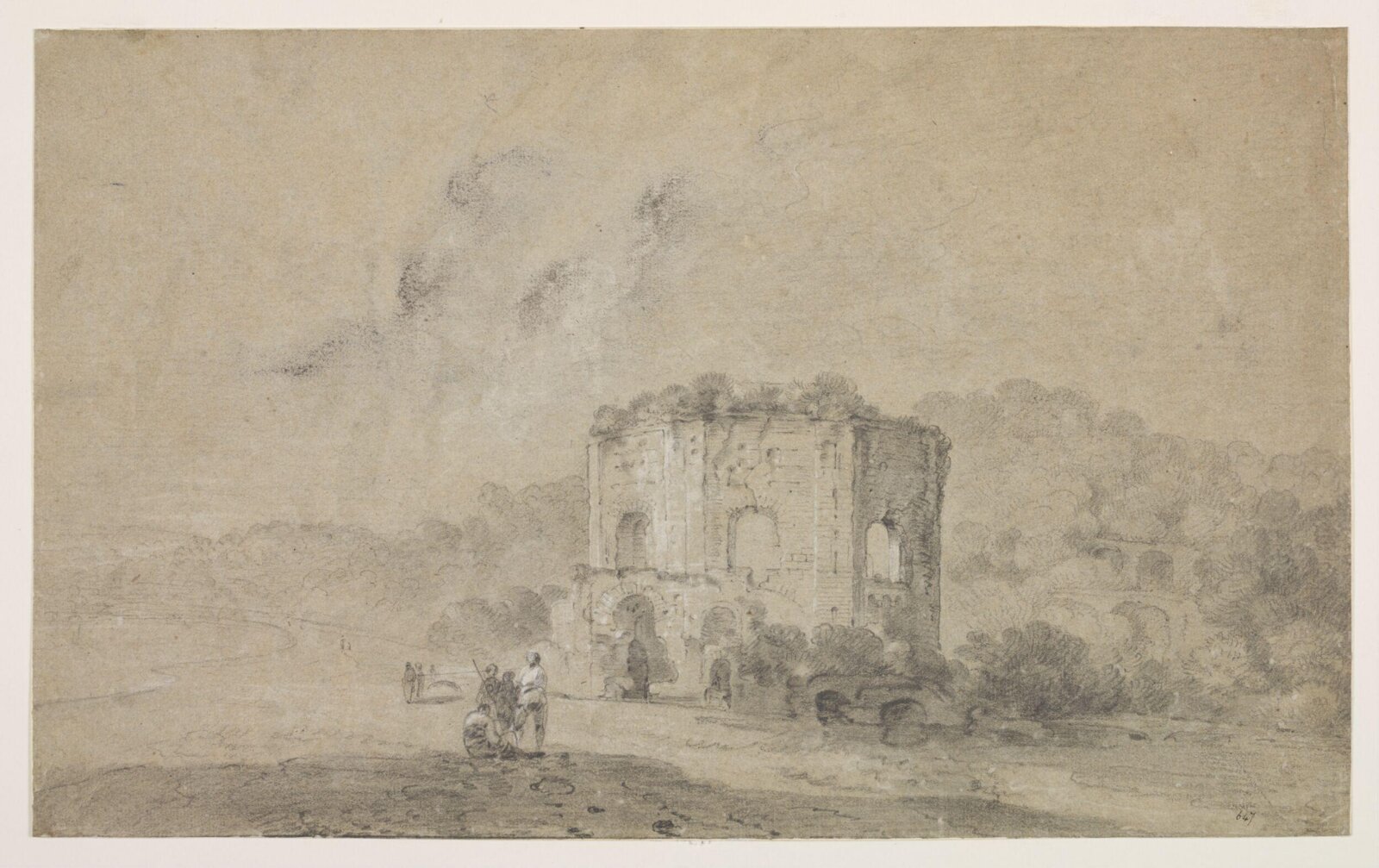 Baiae, Richard Wilson, ca.1750-56