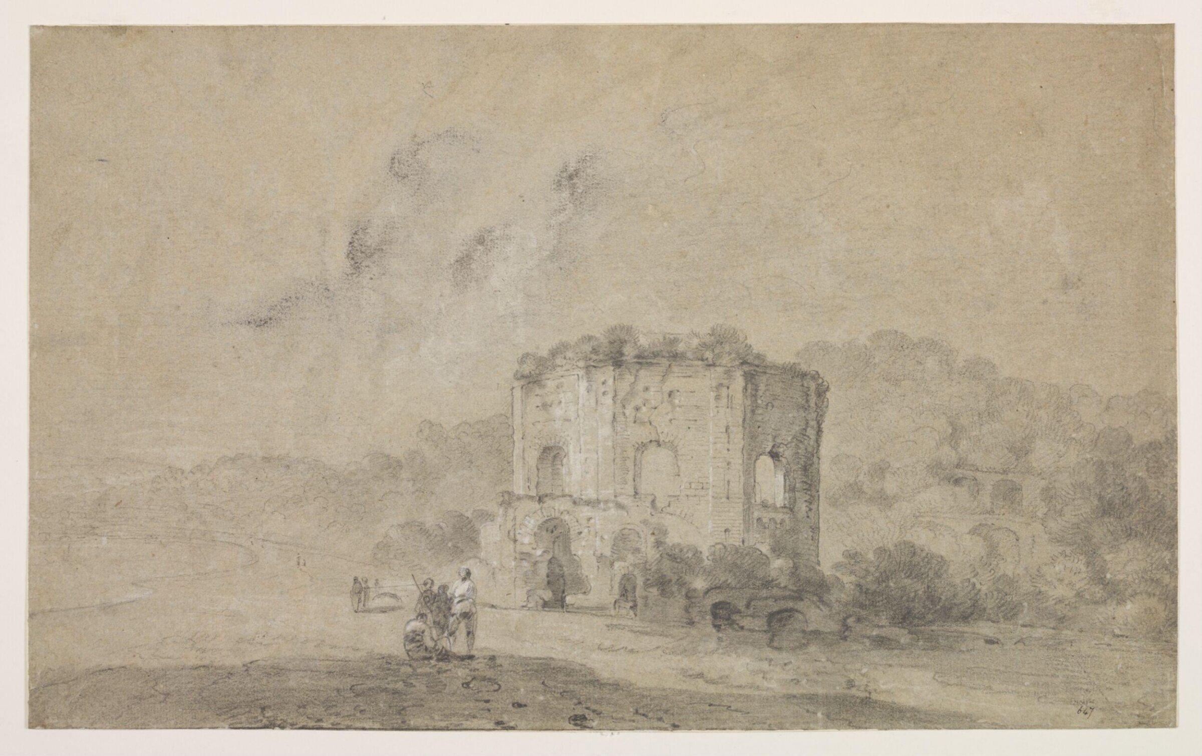 Baiae, Richard Wilson, ca.1750-56