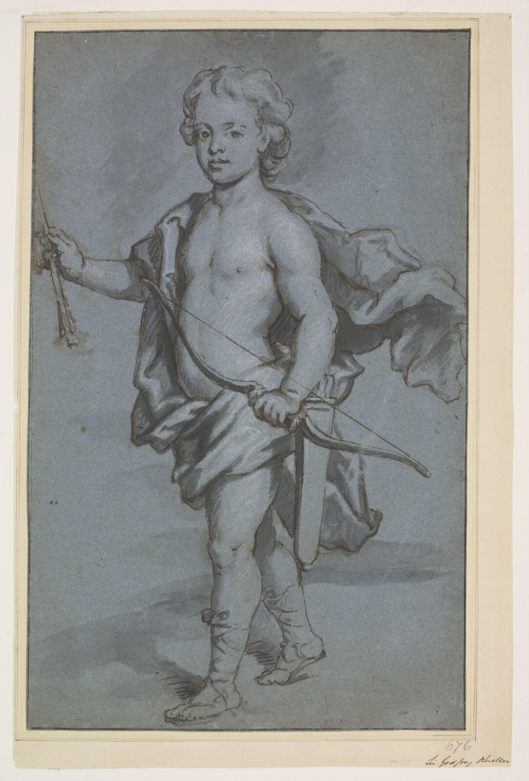 Drawing, Godfrey Kneller, 17th-18th century