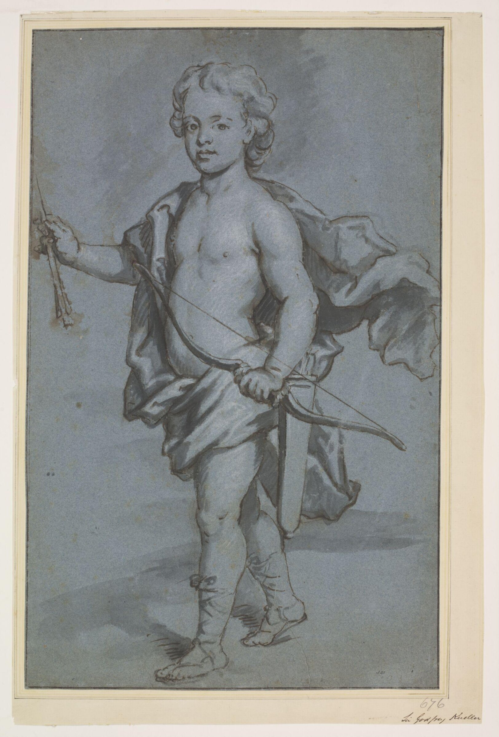 Drawing, Godfrey Kneller, 17th-18th century