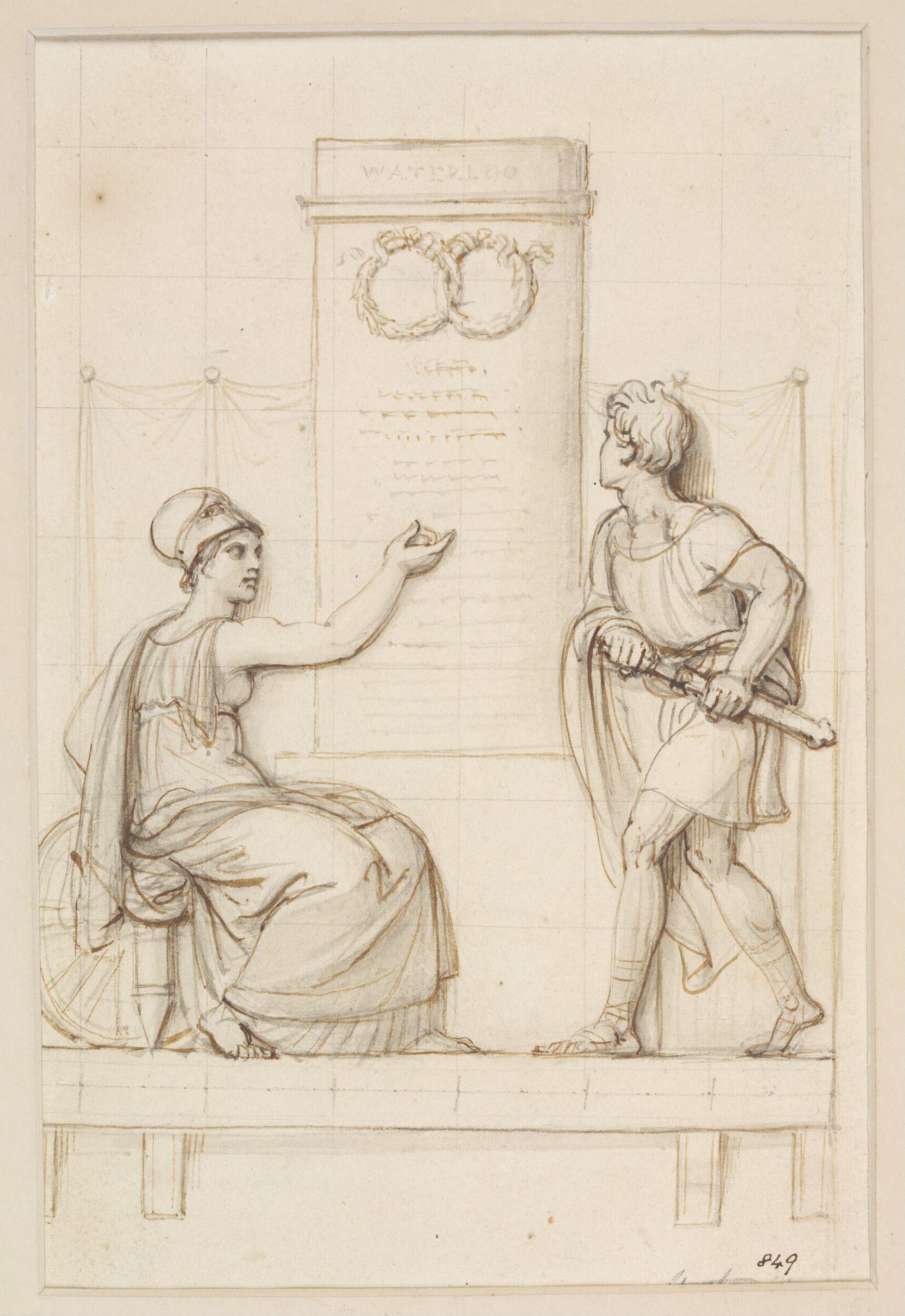 Drawing, Thomas Stothard, early 19th century
