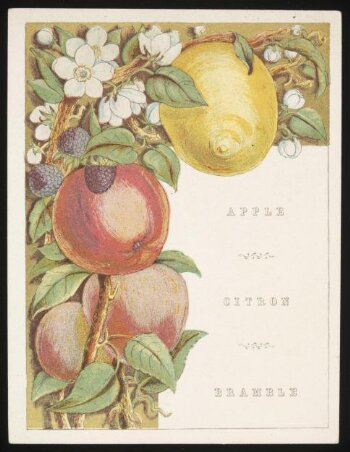 Flowers and Fruit from Bible Lands