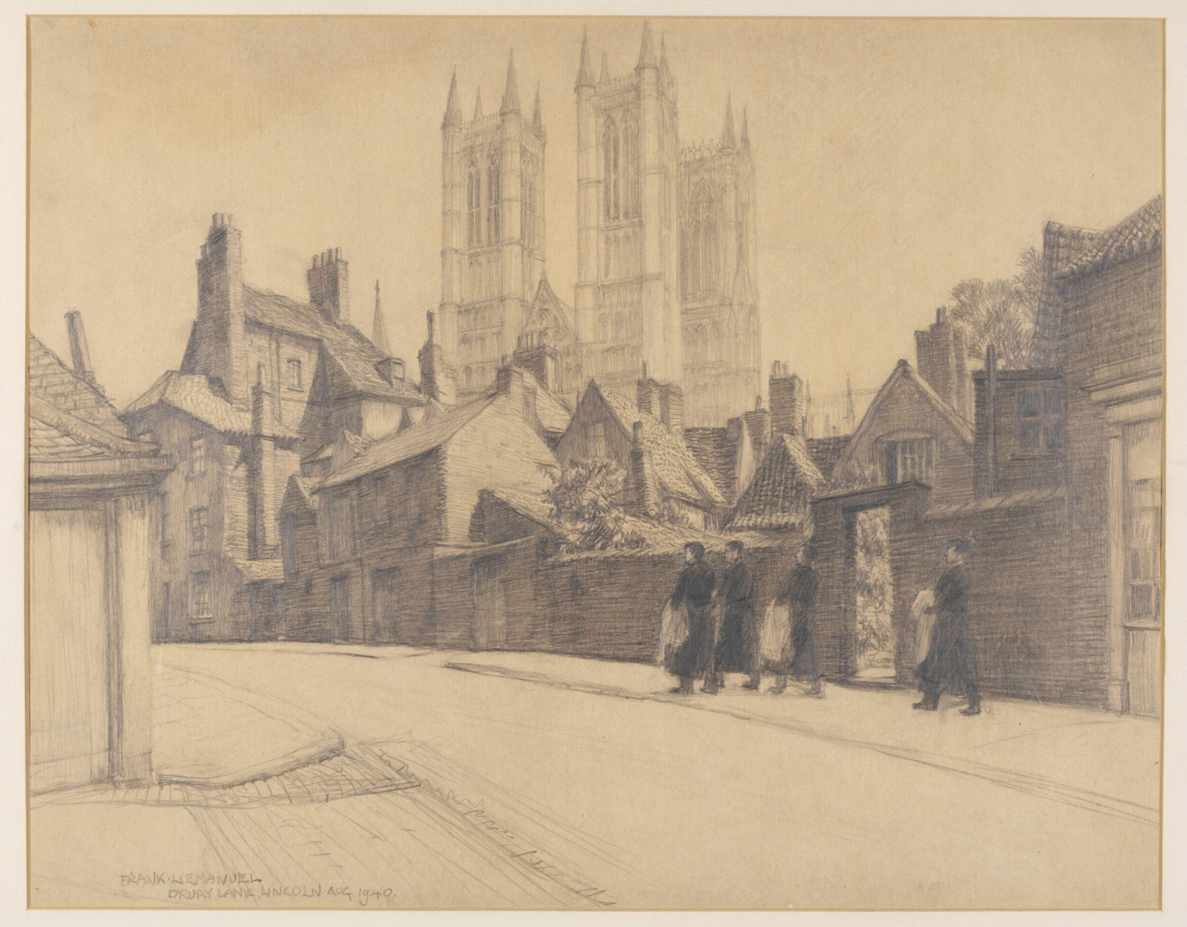 Drury Lane, Lincoln, Emanuel, August 1940