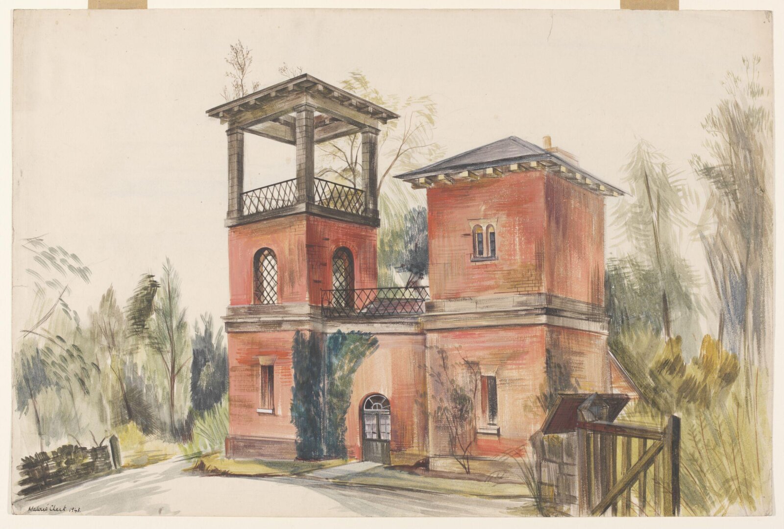 Alton Lodge, Cheek, 1943