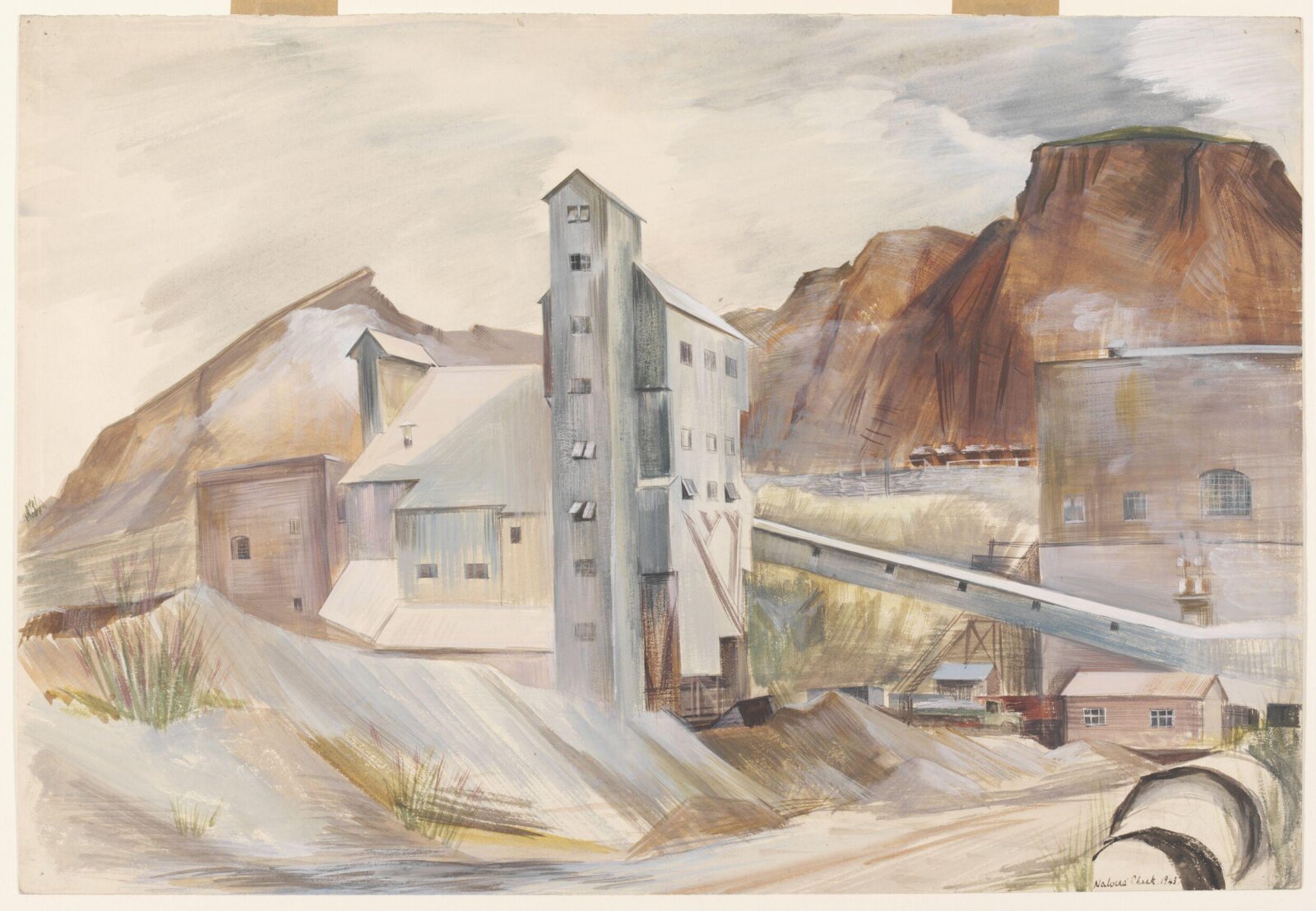 Limestone Quarries at Cauldron Low, Cheek, 1943