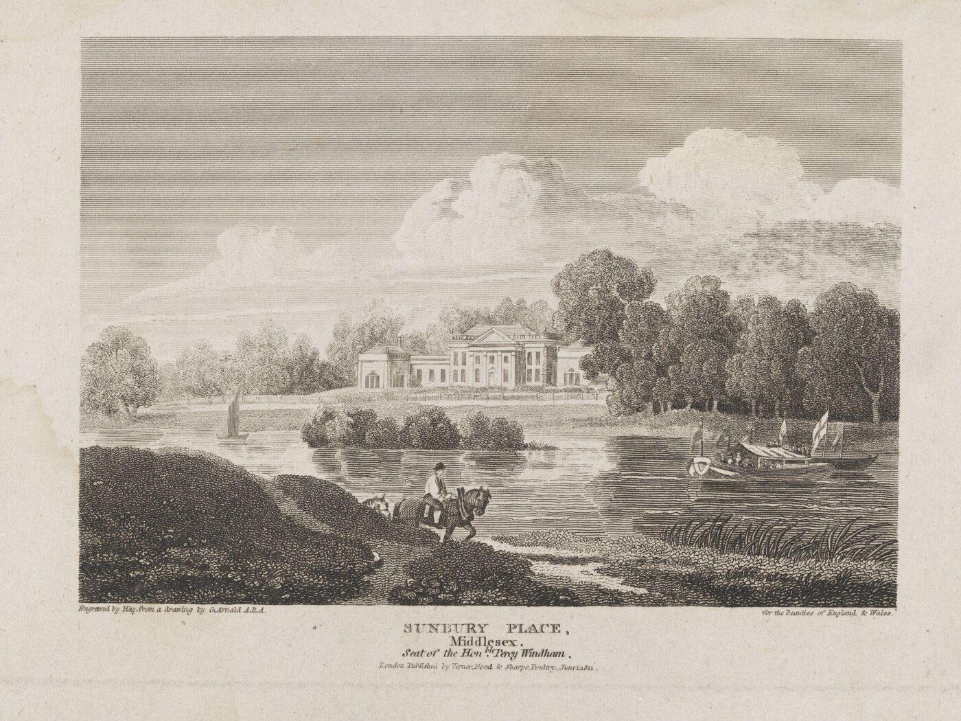 George Arnald, Sunbury Place, Middlesex.