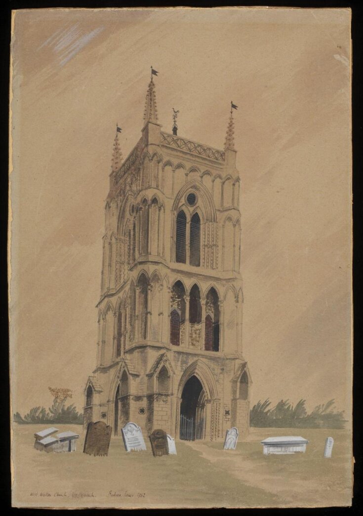 The bell tower, St. Mary's Church, West Walton near Wisbech Jones