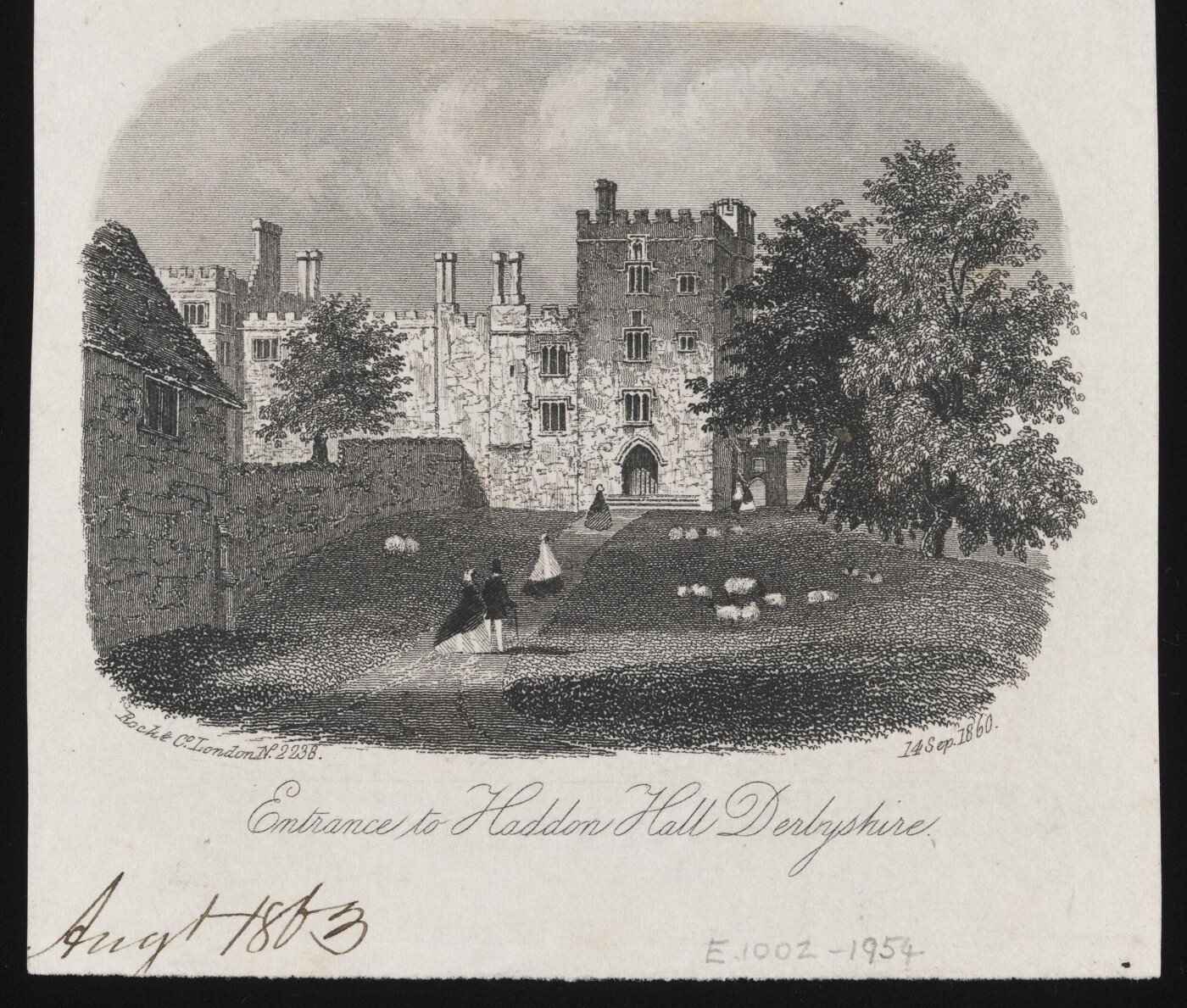 Unknown, Entrance to Haddon Hall Derbyshire