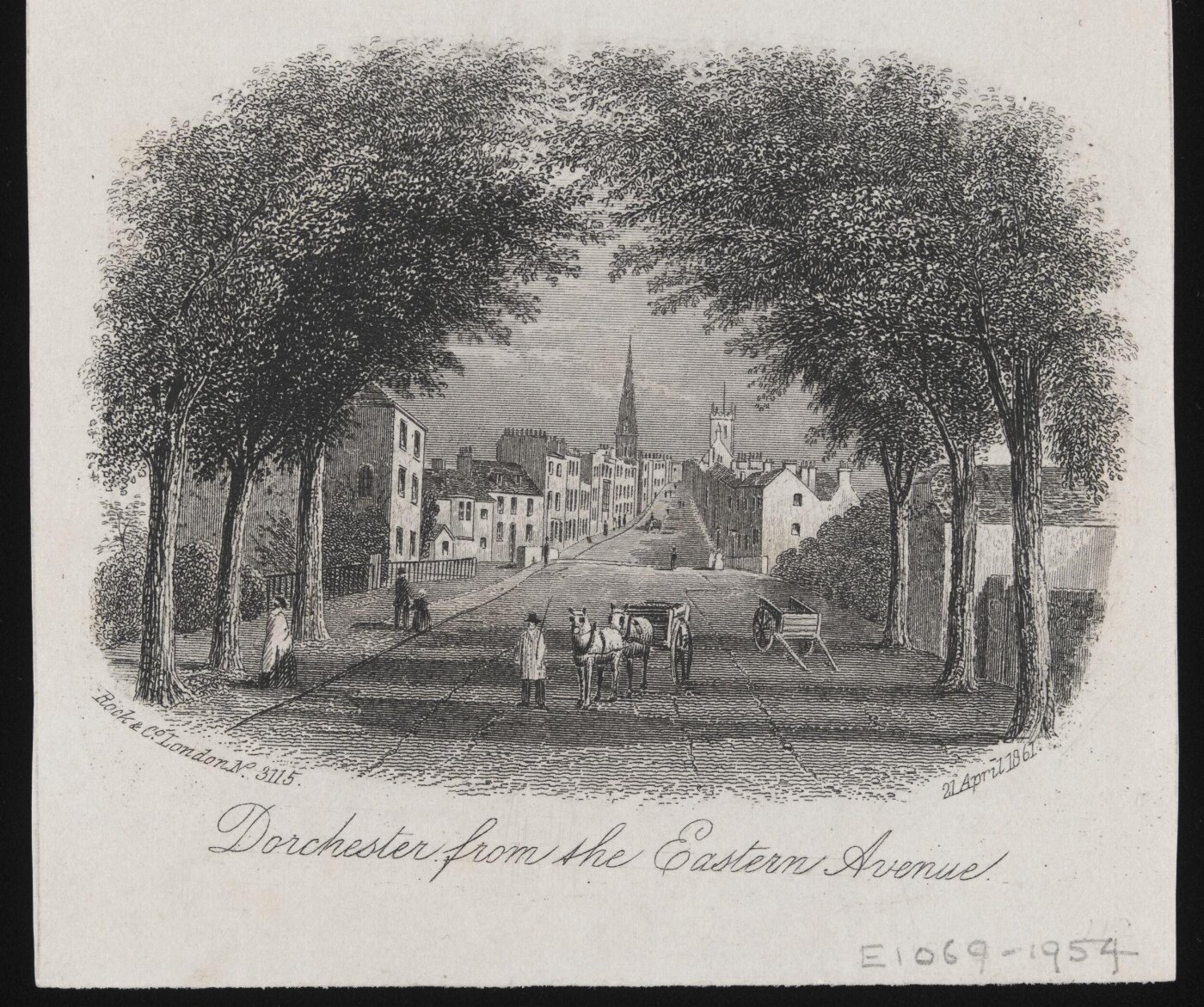 Unknown, Dorchester from the Eastern Avenue
