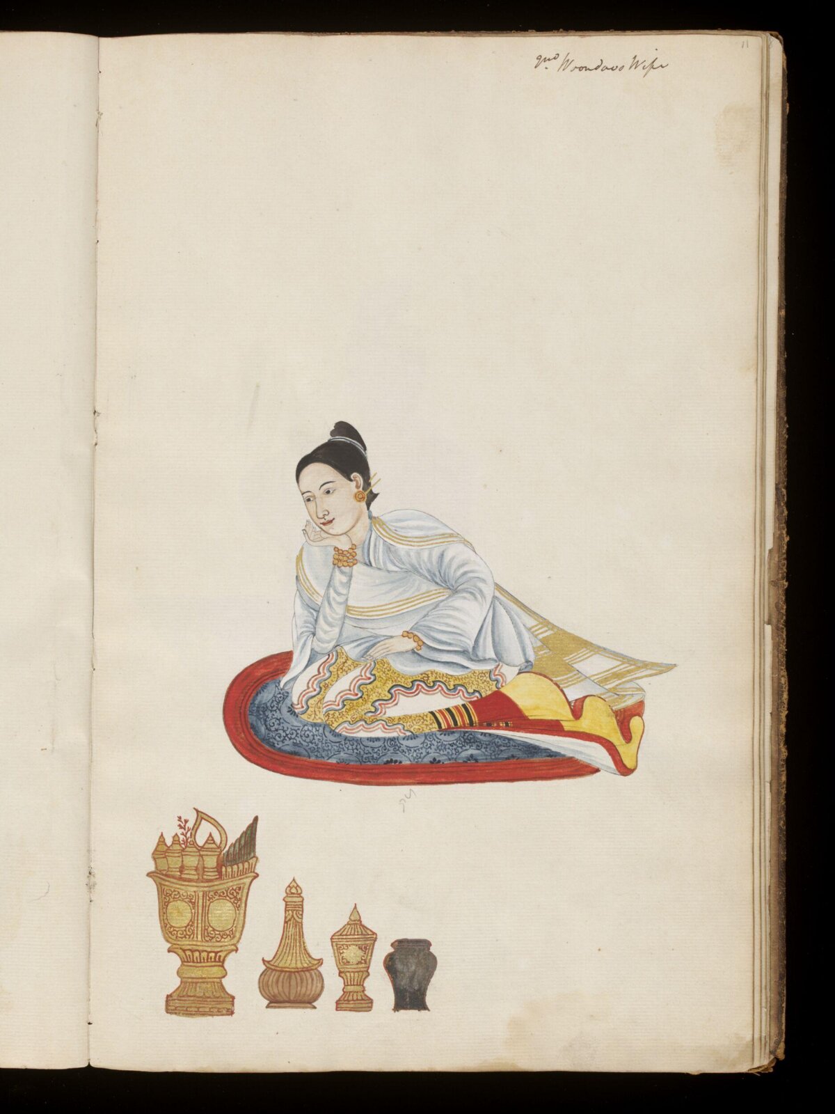 Watercolour drawing, 1857-1885