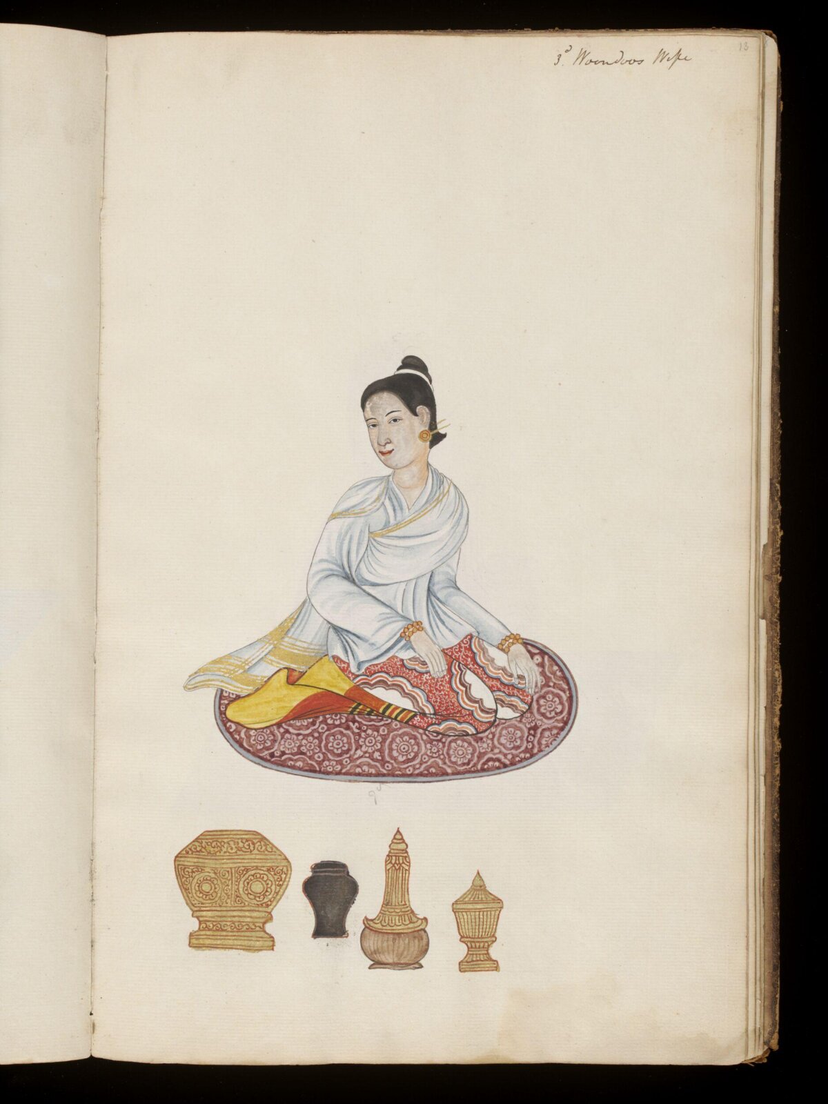 Watercolour drawing, 1857-1885