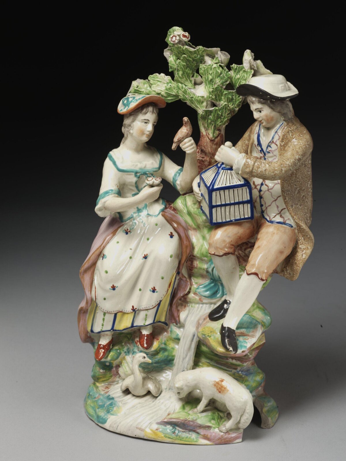 Figure group, ca. 1800-1820