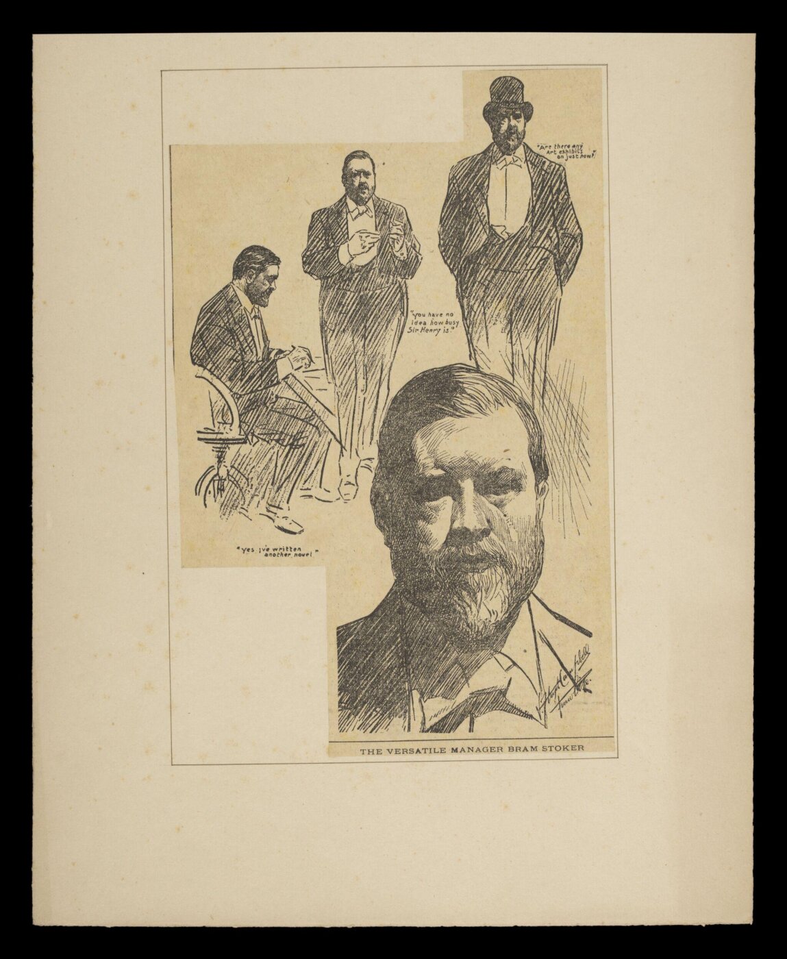 Unknown, H Beard Print Collection