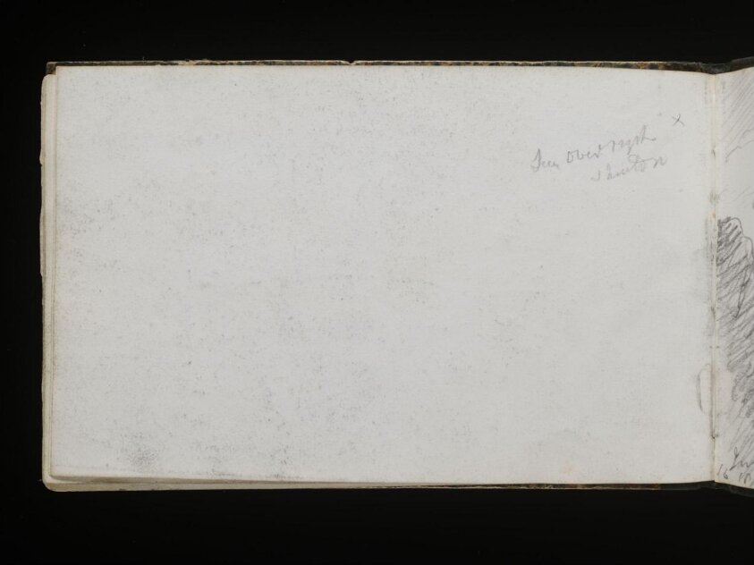 Constable's sketchbook