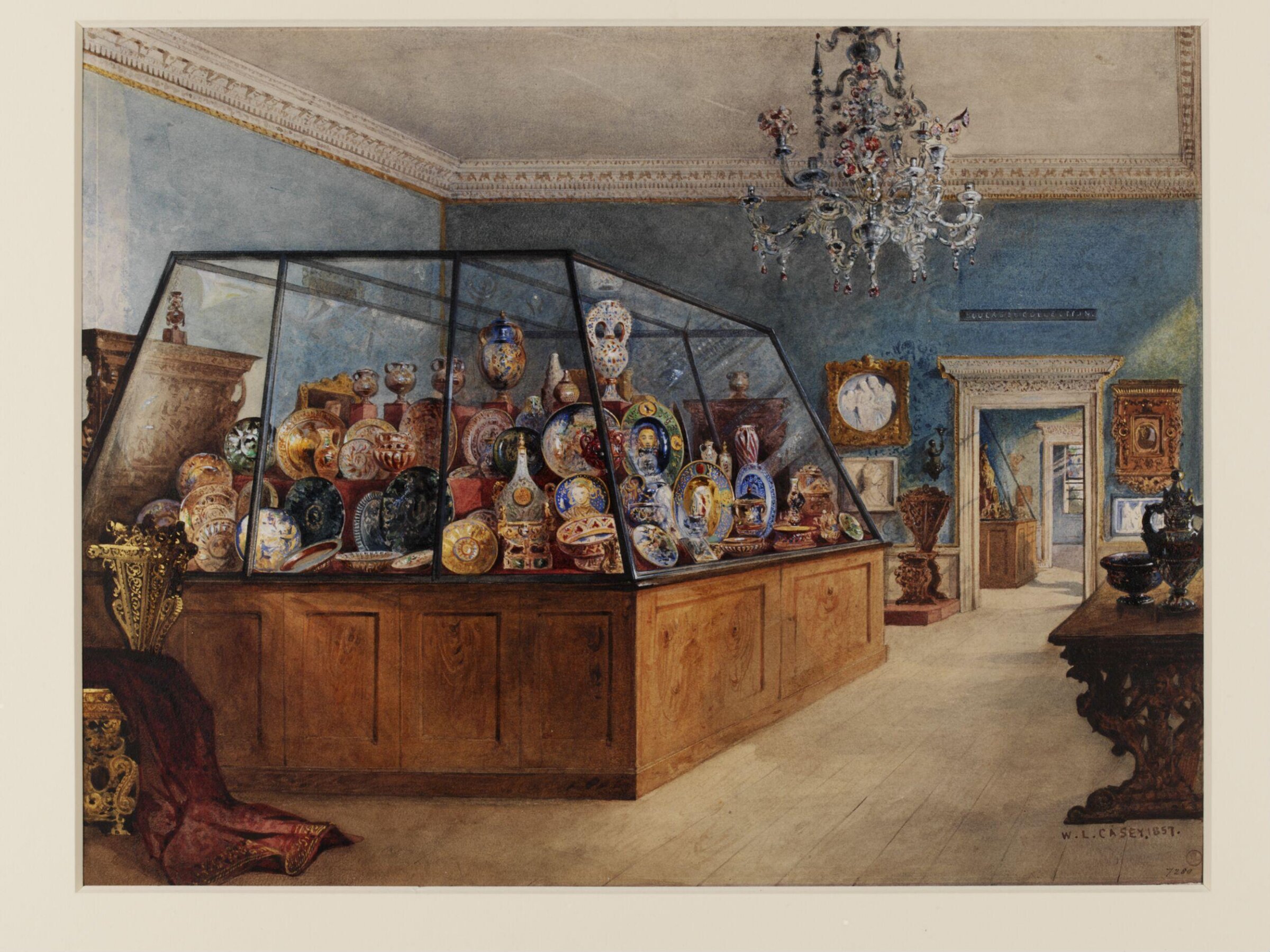 Marlborough House: Second Room, William Linnaeus Casey, 1857
